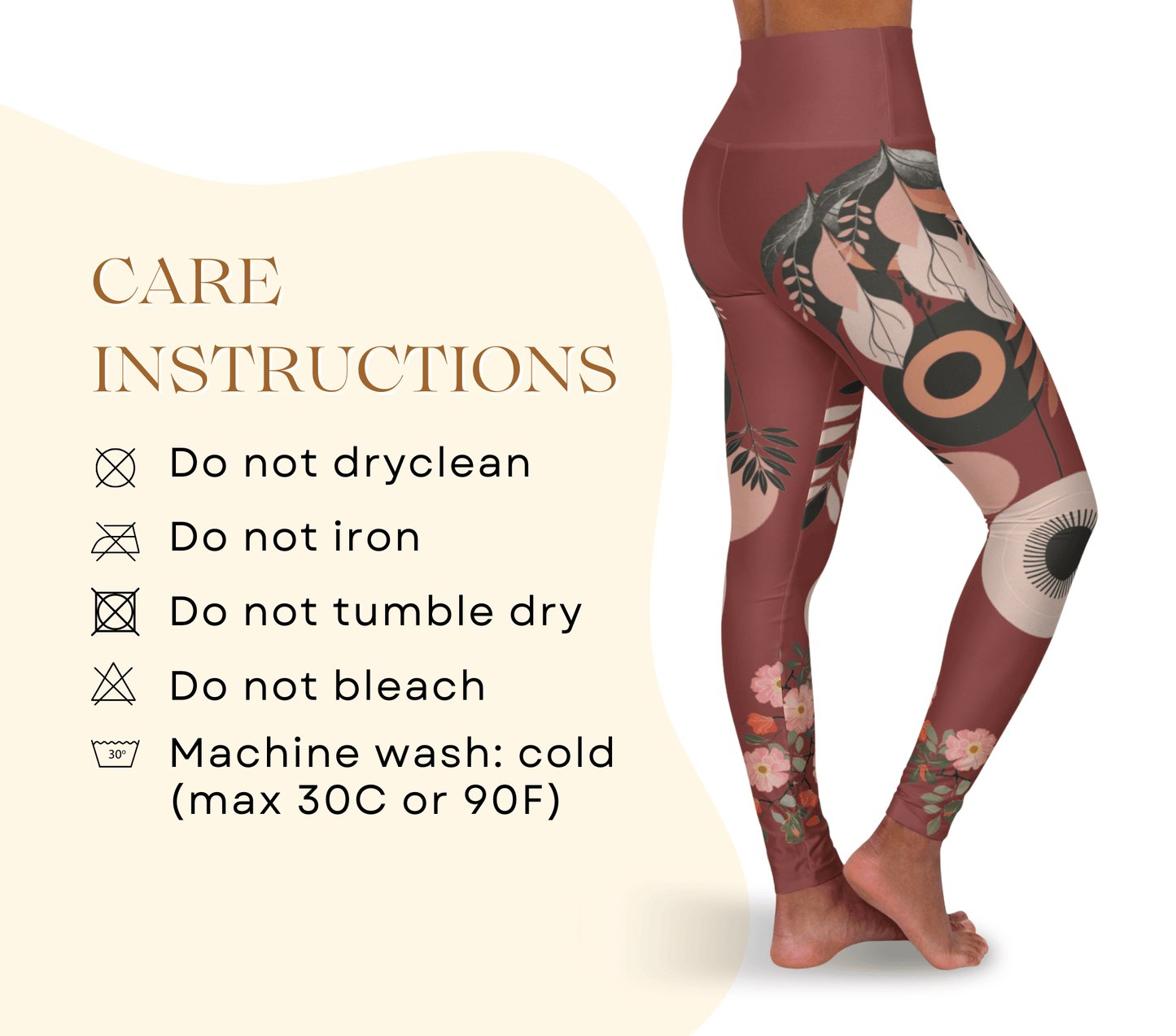 Donati Marjani Retro Yoga Pants Leggings for Women