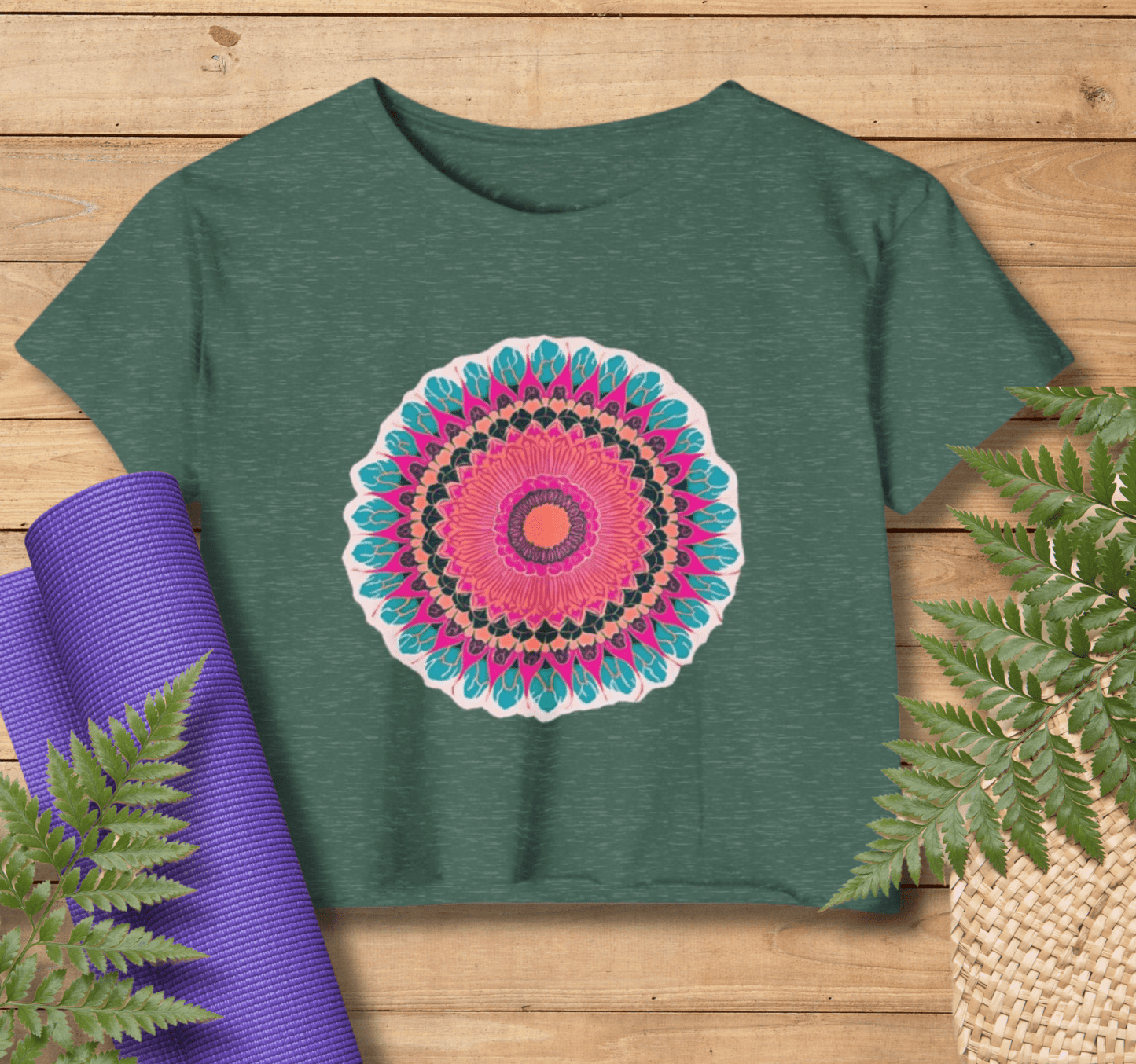 Foxe Yoga Crop Top Shirt