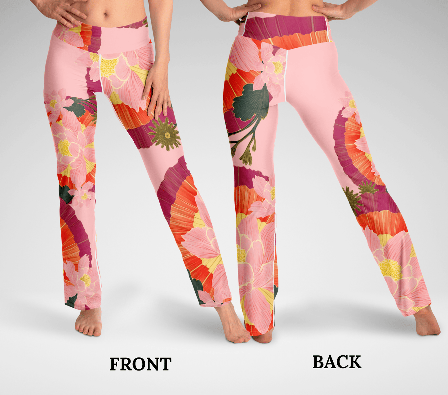 Loic Mandala Flare Yoga Pants Leggings for Women