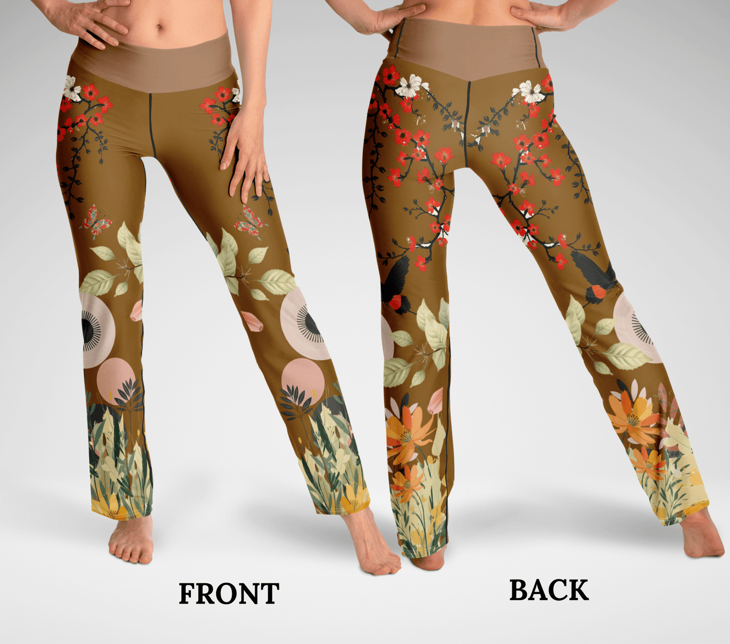 Rune Flare Yoga Pants Leggings for Women