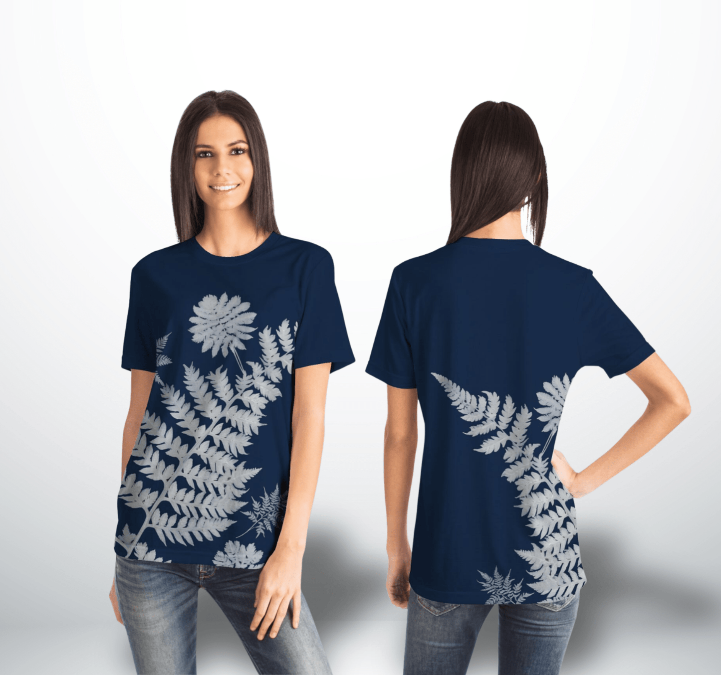 Ianthe Leaf Jersey Tee