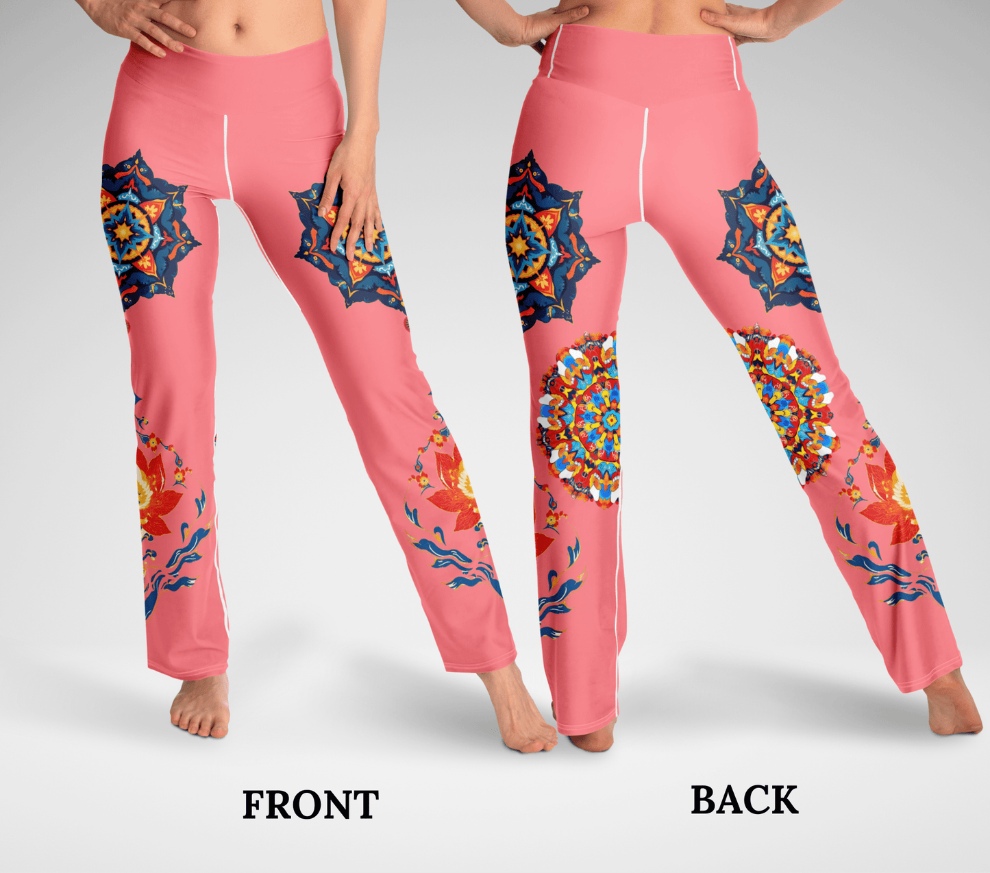 Tresi Mandala Flare Yoga Pants Leggings for Women
