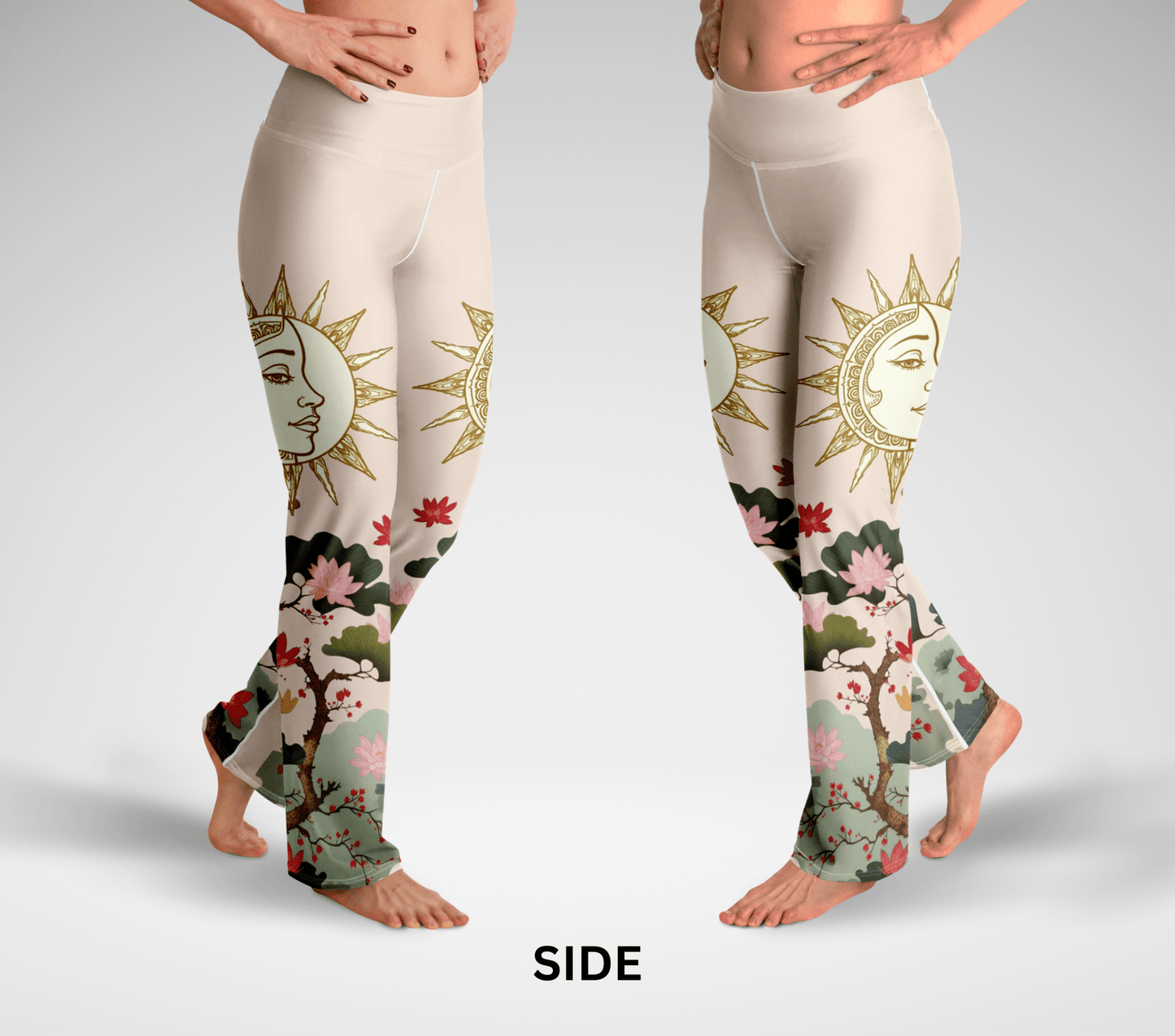Bronte Nature Flare Yoga Pants Leggings for Woman