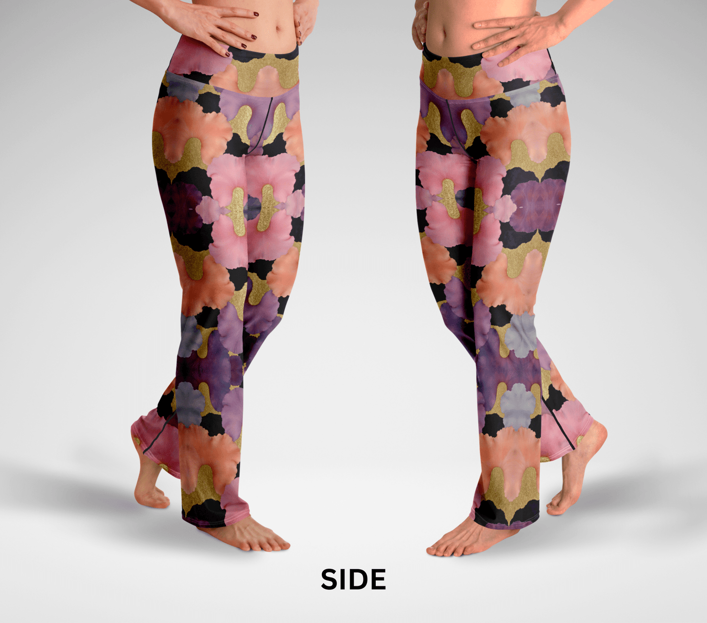 Eli Zaria Flare Yoga Pants Leggings for Women