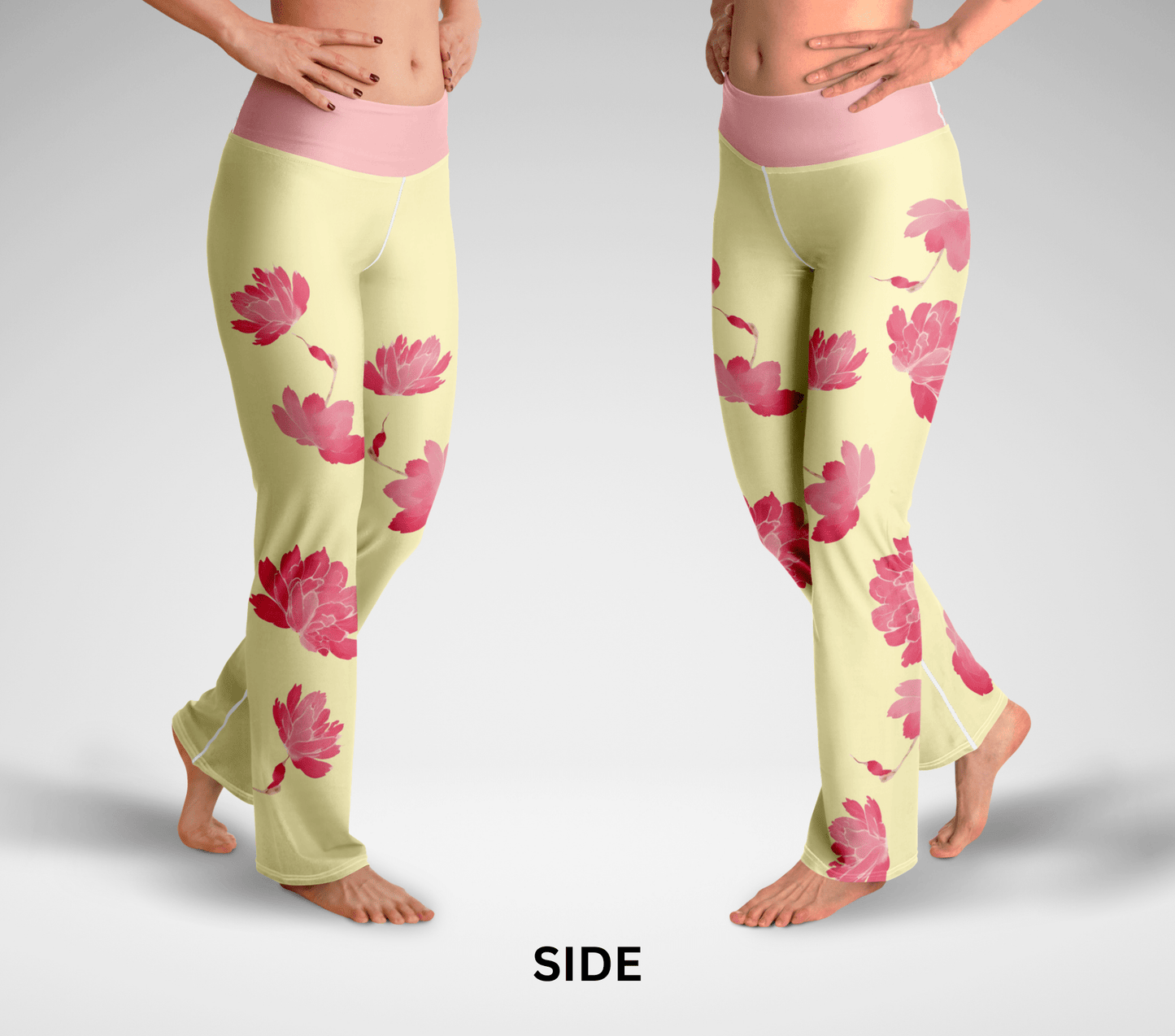 Lianna Lotus Flare Yoga Pants Leggings for Serenity and Grace in Every Move