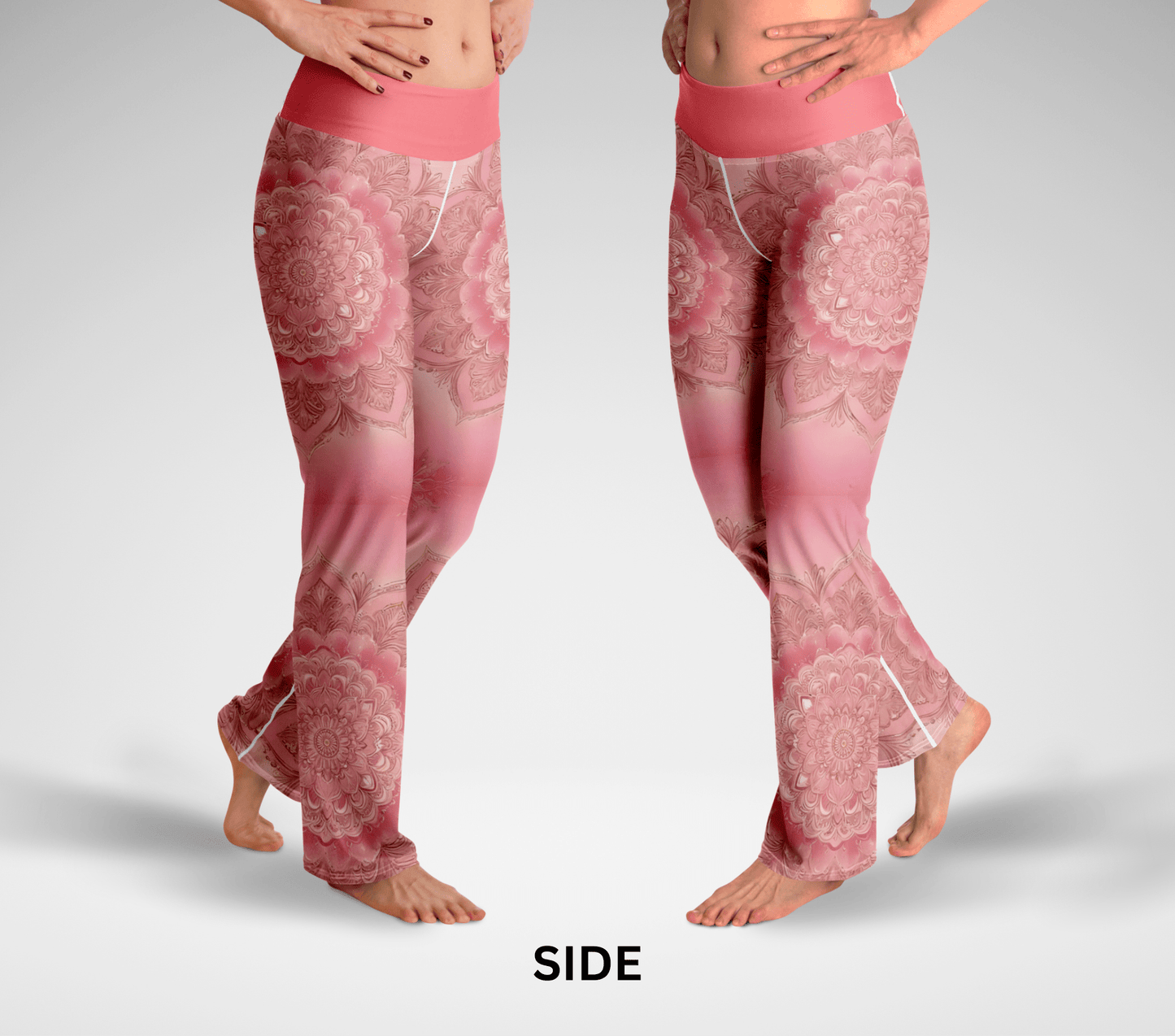 Hadla Mandala Flare Yoga Pants Leggings