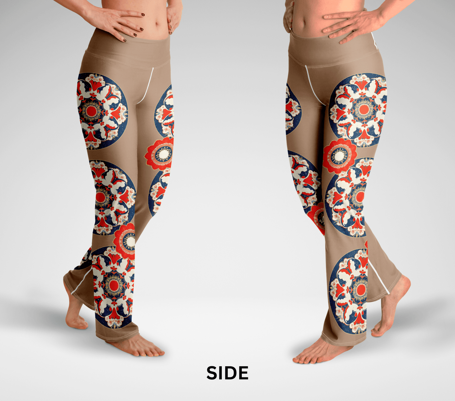 Cove Mandala Flare Yoga Pants Leggings for Women