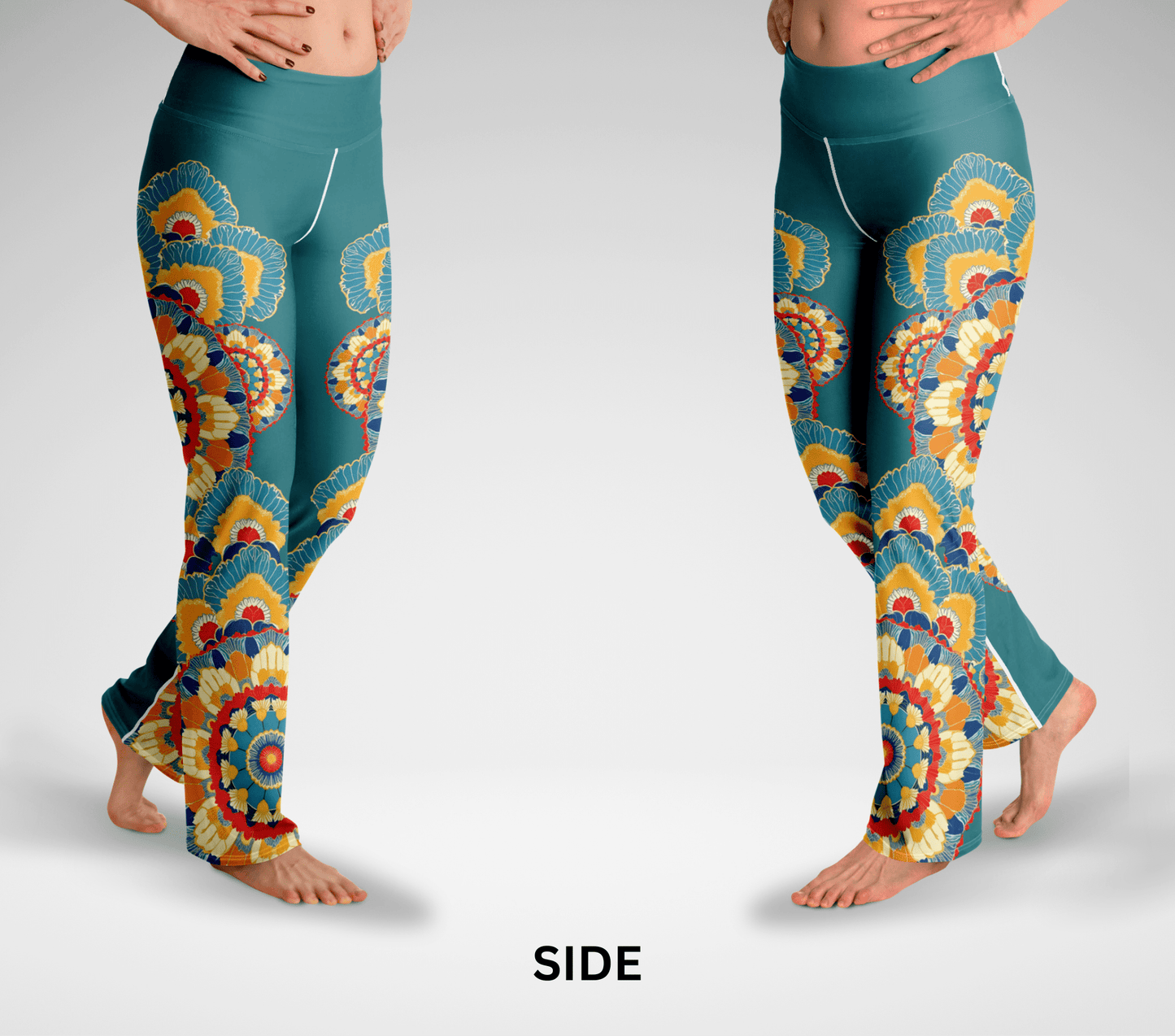 Kaia Mandala Flare Yoga Pants Legging for Women