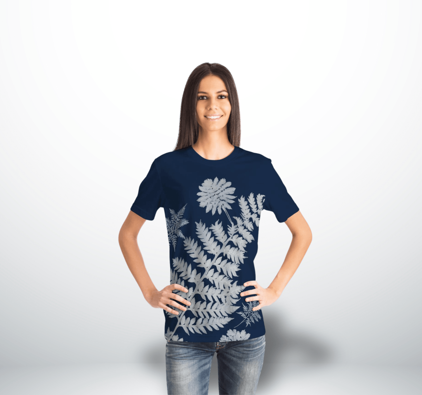 Ianthe Leaf Jersey Tee