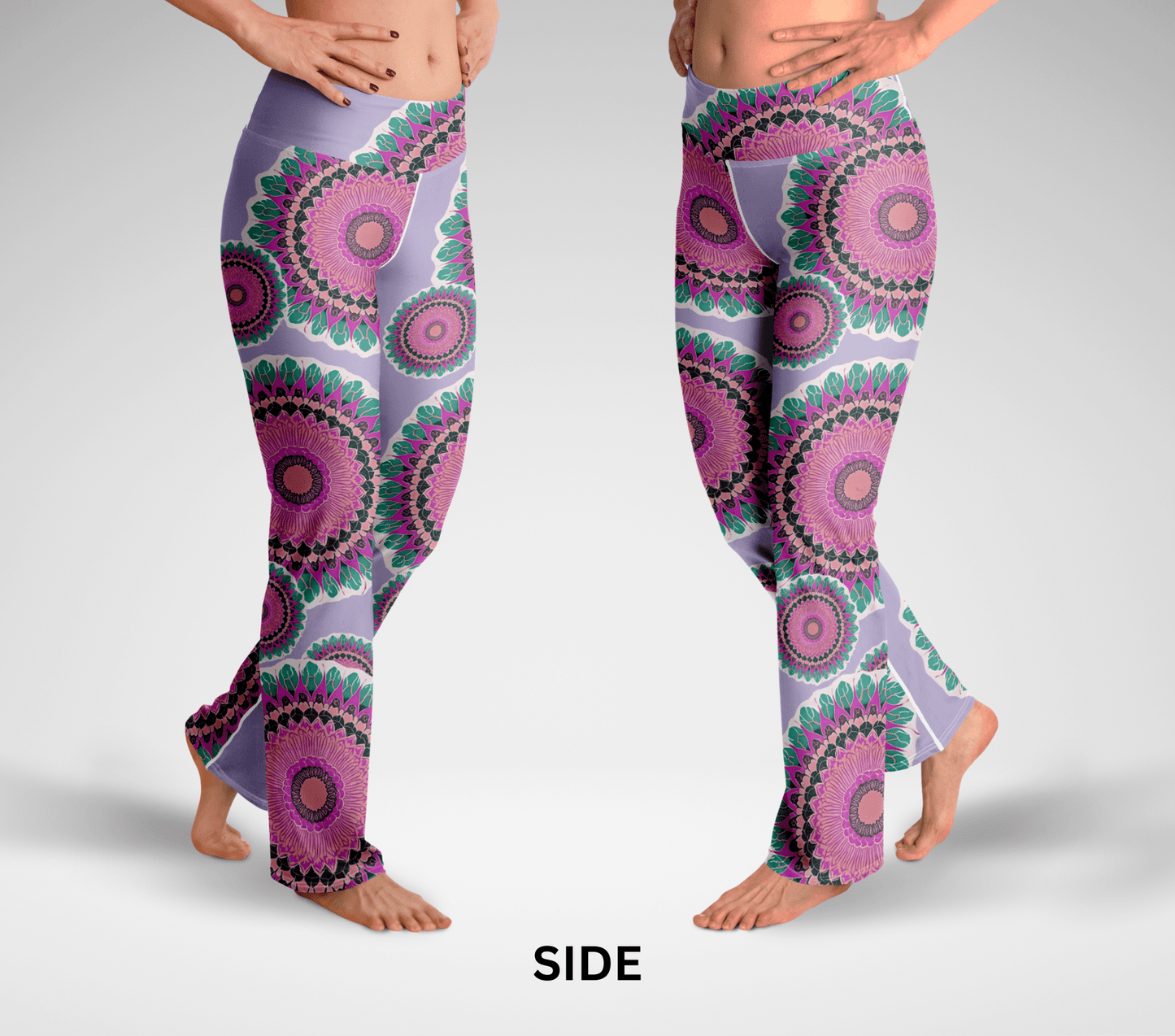 Inti Mandala Flare Yoga Pants Leggings for Women