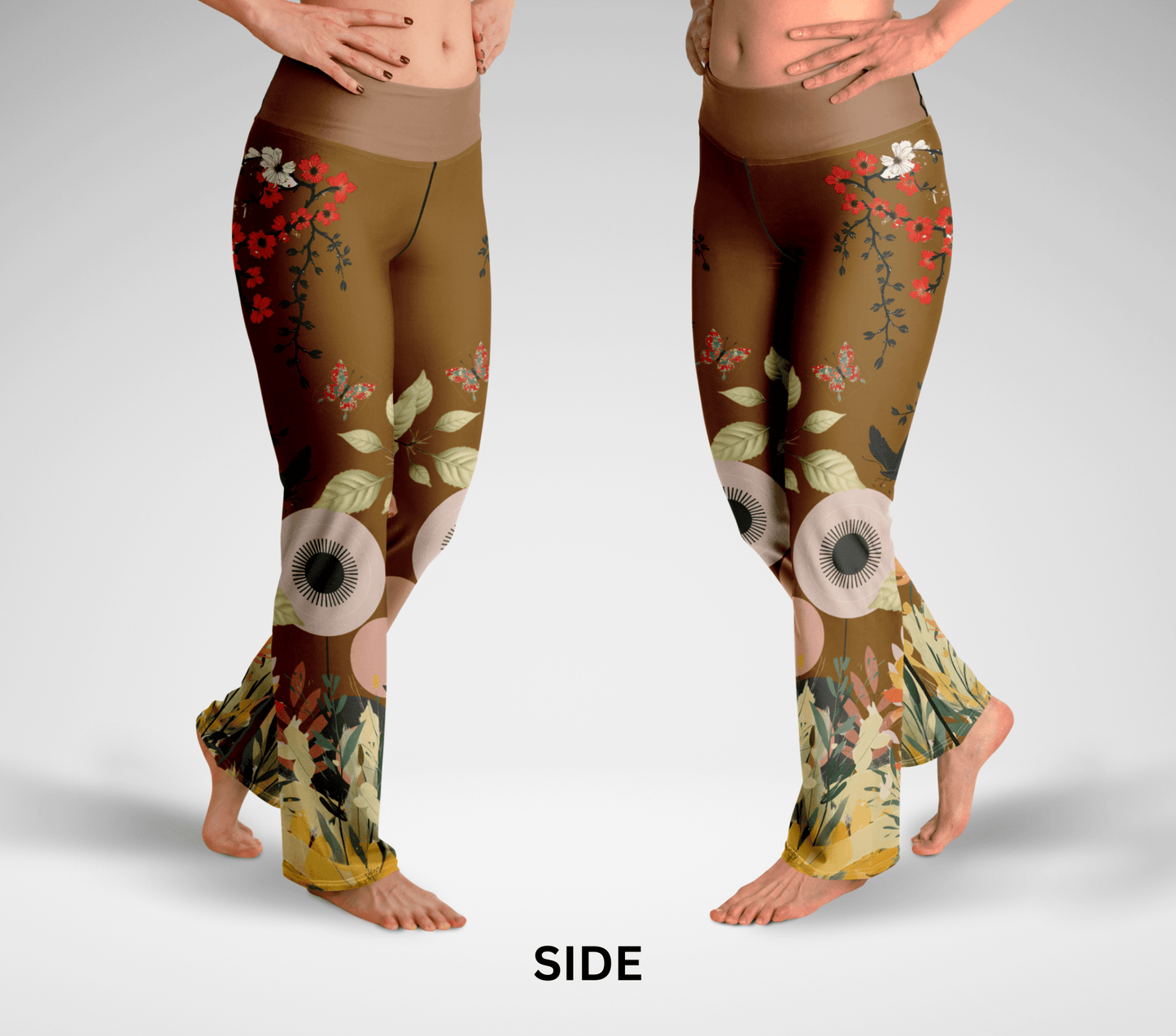 Rune Flare Yoga Pants Leggings for Women