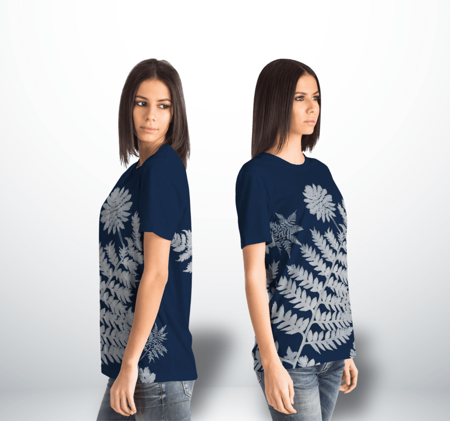 Ianthe Leaf Jersey Tee