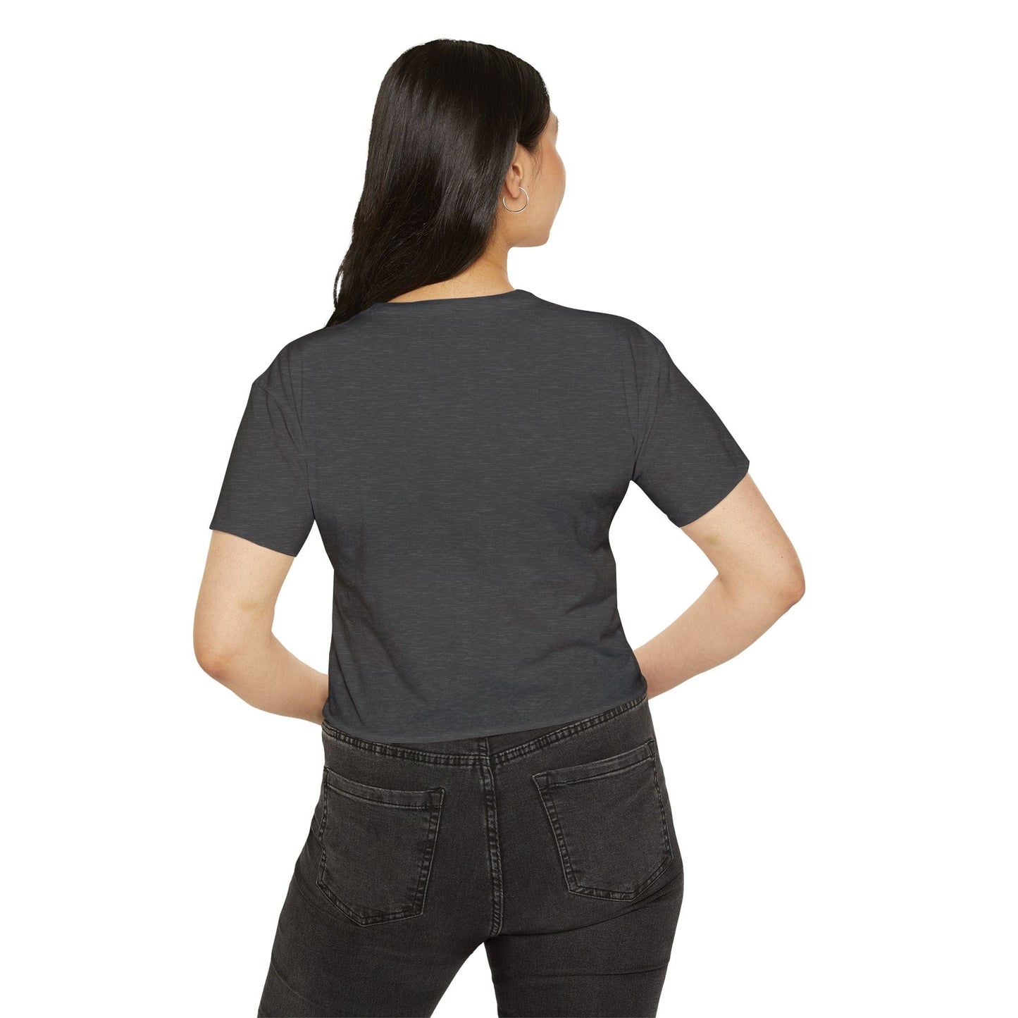 Centered & Calm Sun and Moon Mandala Yoga Crop Top Shirt for Women