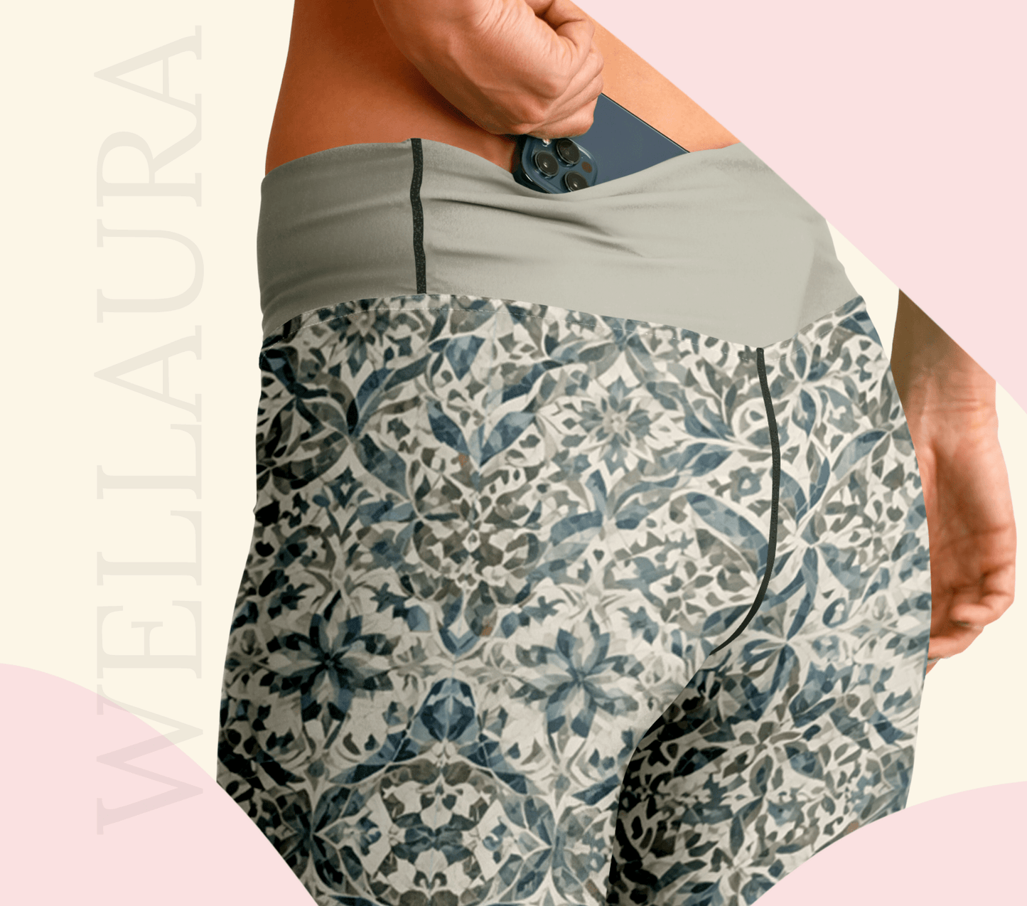 Indiri Mandala Flare Yoga Pants Leggings