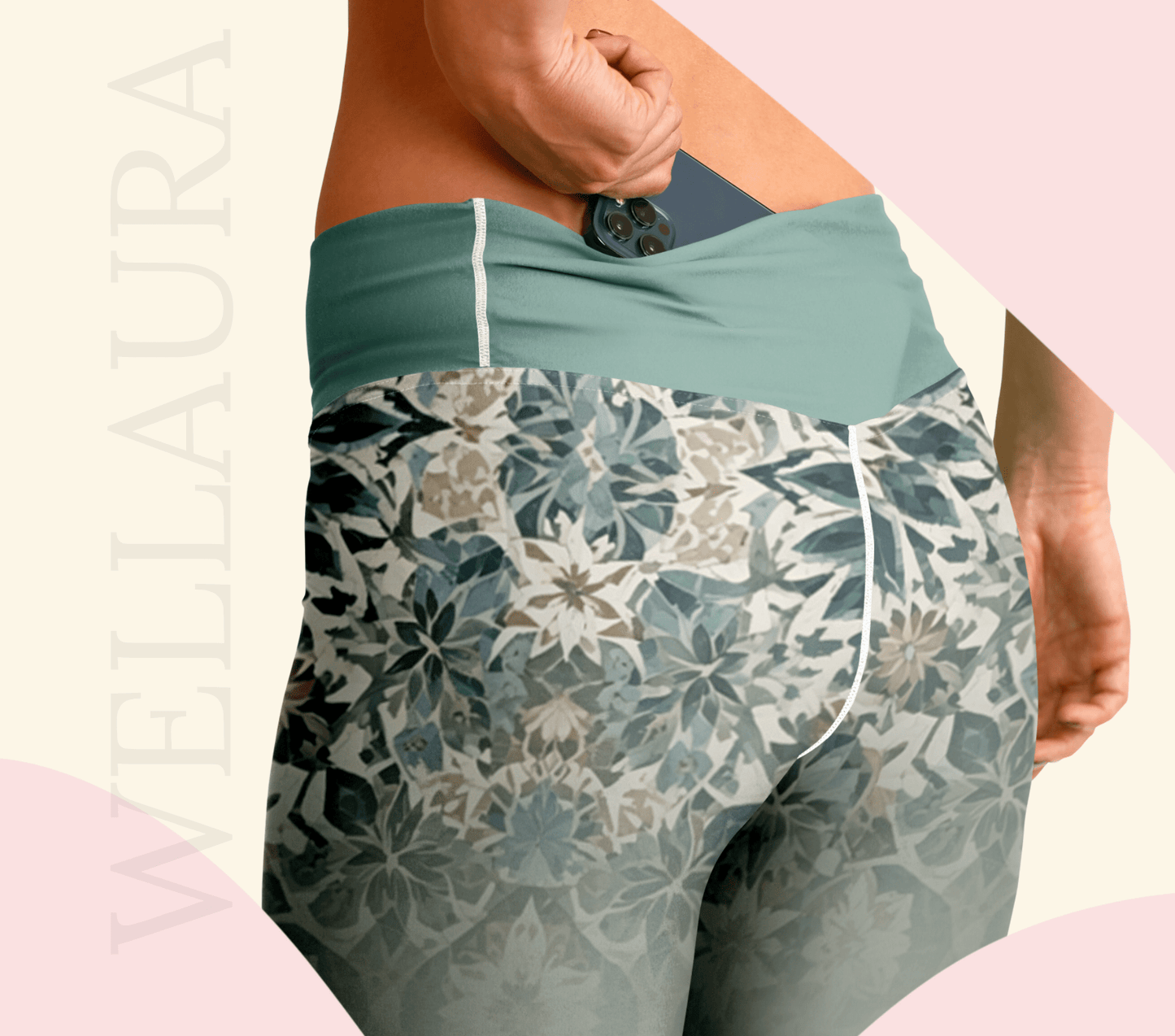 Lisa Mandala Flare Yoga Pants Leggings for Women