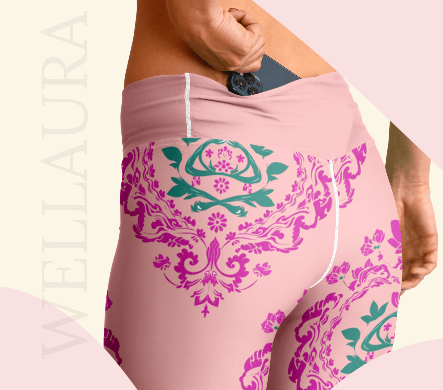 Mira Mandala Flare Yoga Pants Leggings for Women