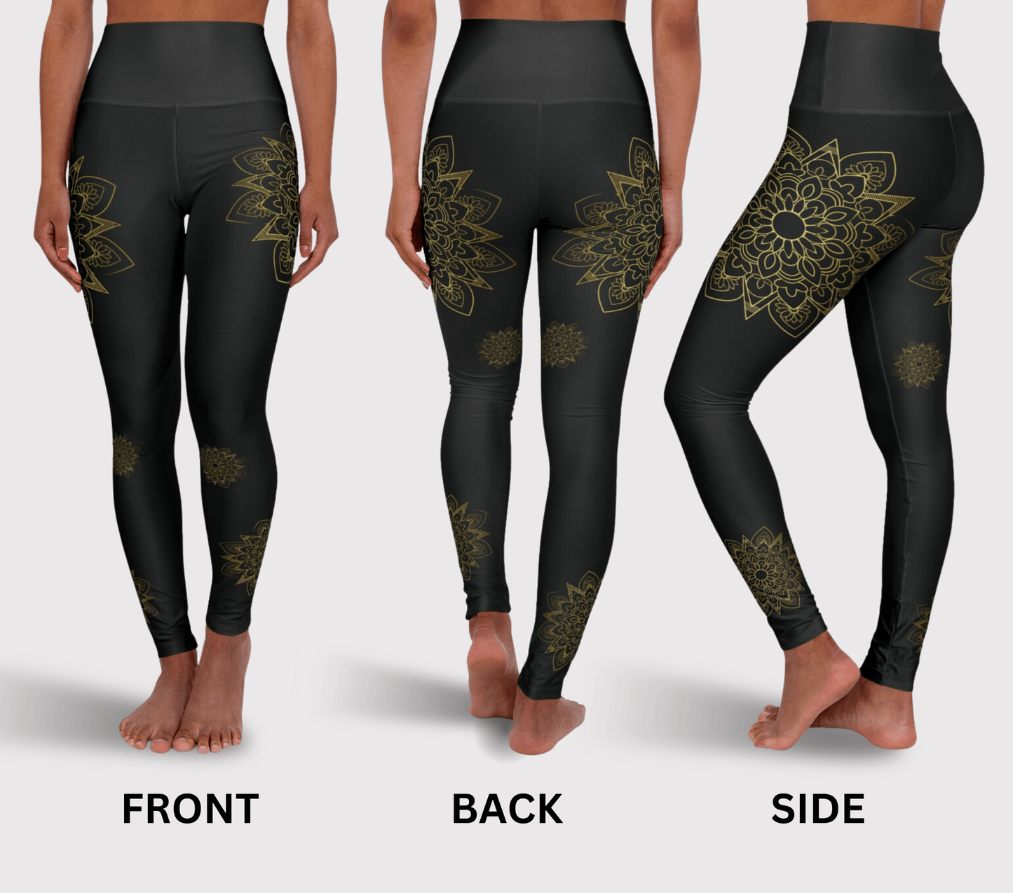 Flow Mandala Yoga Pants Leggings