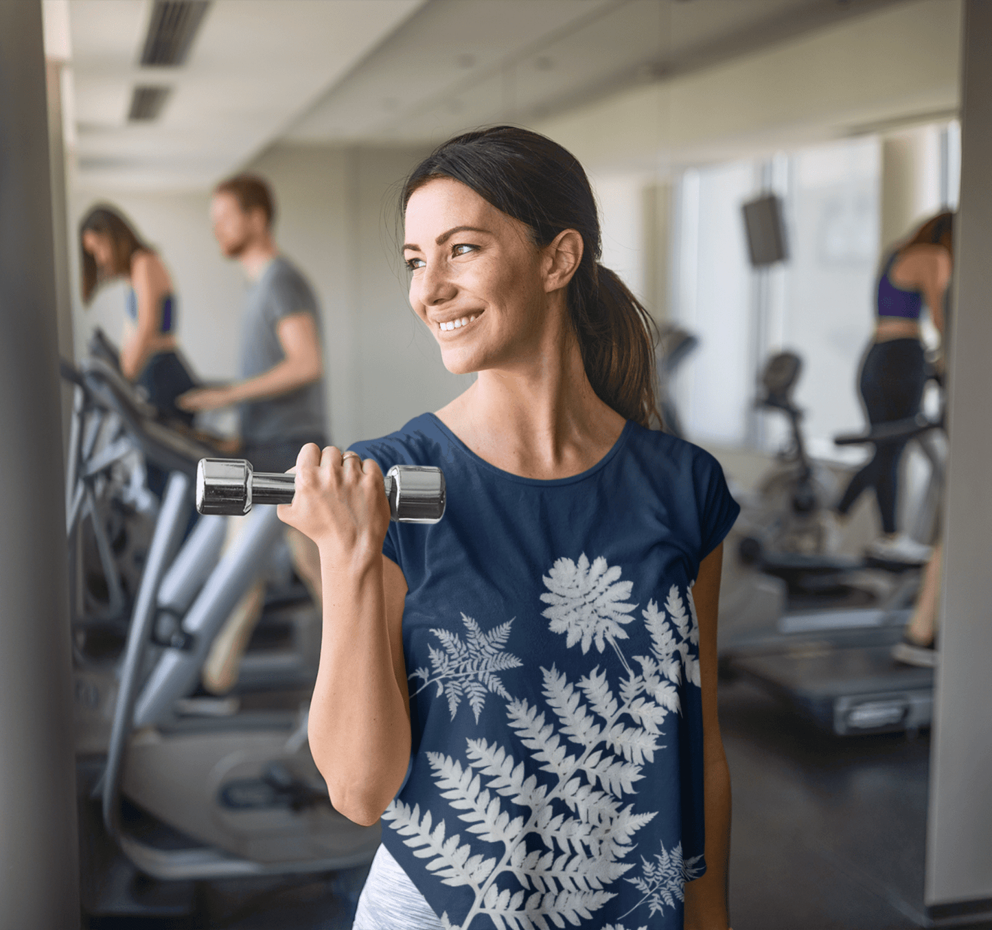 Ianthe Leaf Jersey Tee