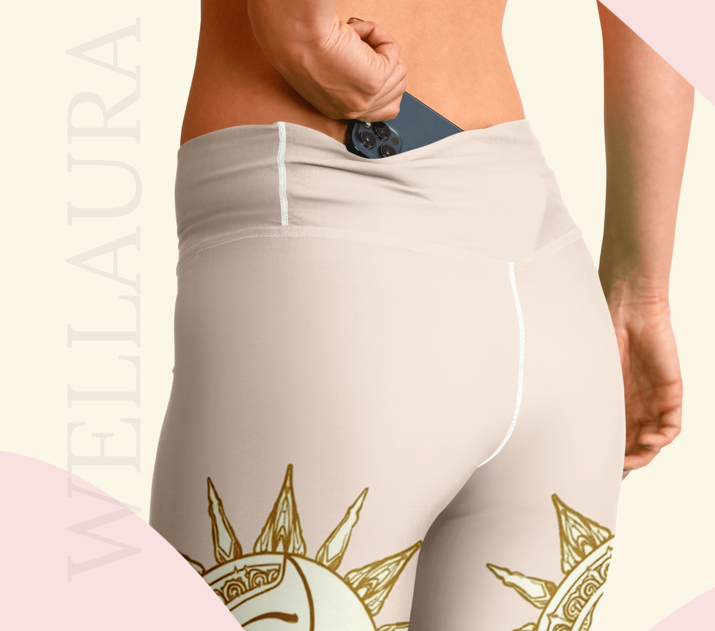Bronte Nature Flare Yoga Pants Leggings for Woman