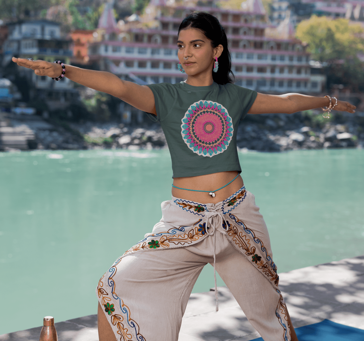 Foxe Yoga Crop Top Shirt
