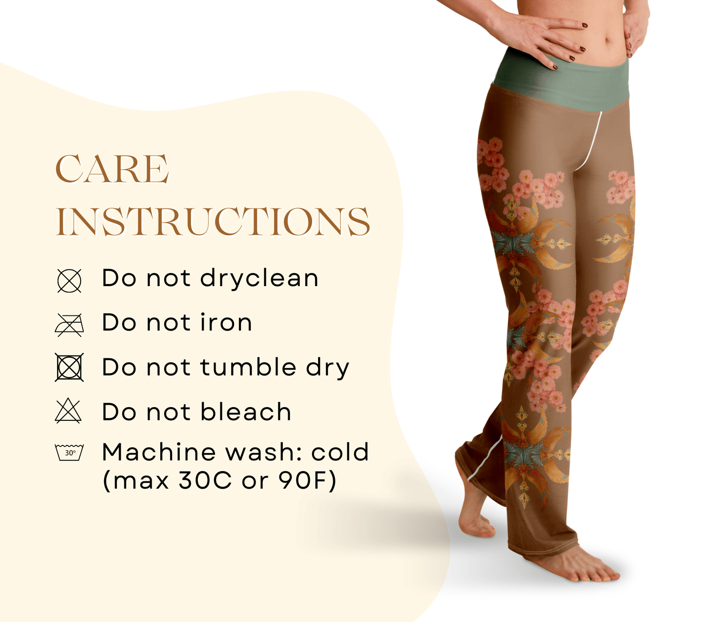 Lyka Flare Yoga Pants Leggings for Women