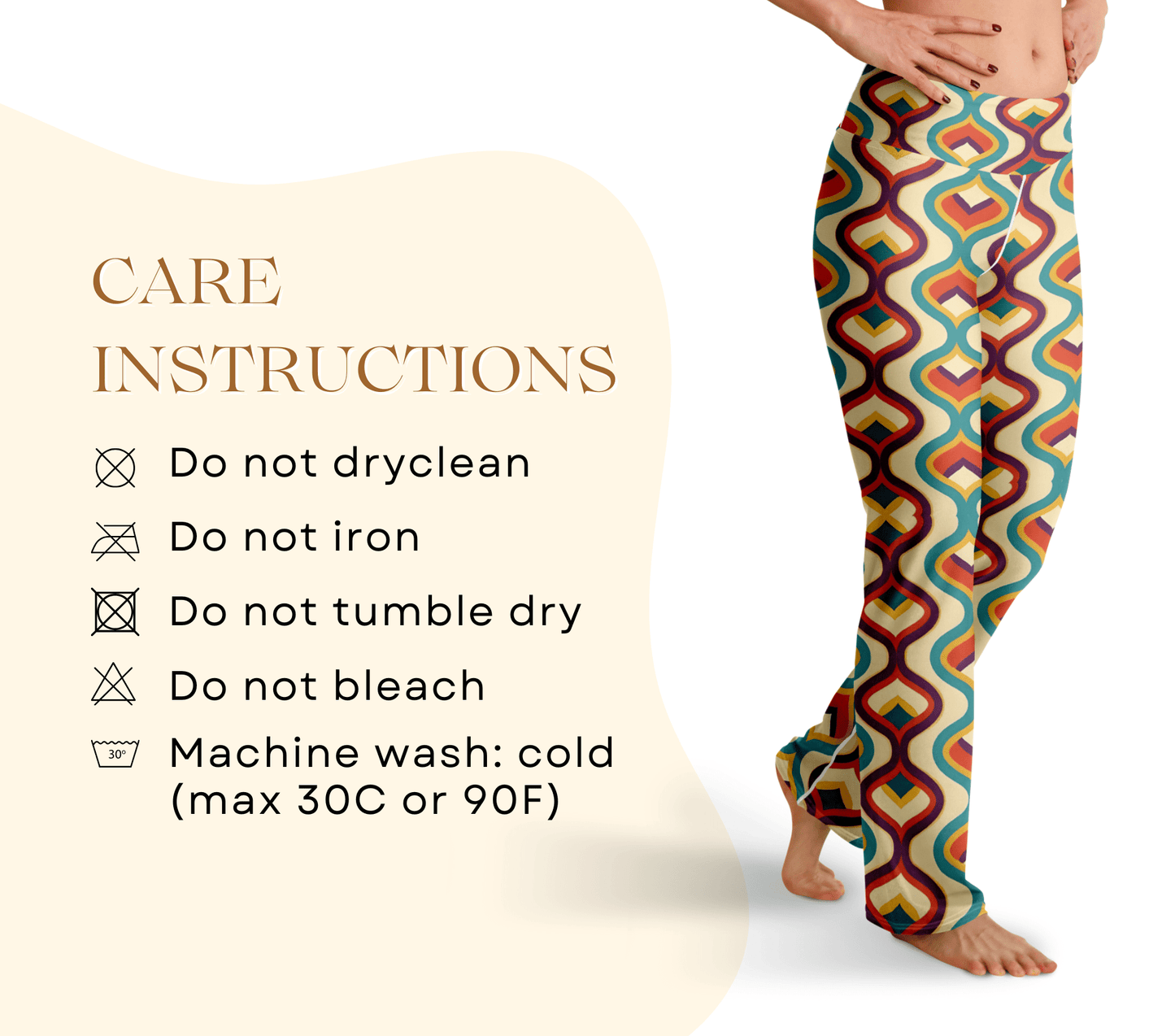 Mirs Flare Yoga Pants Leggings for Women