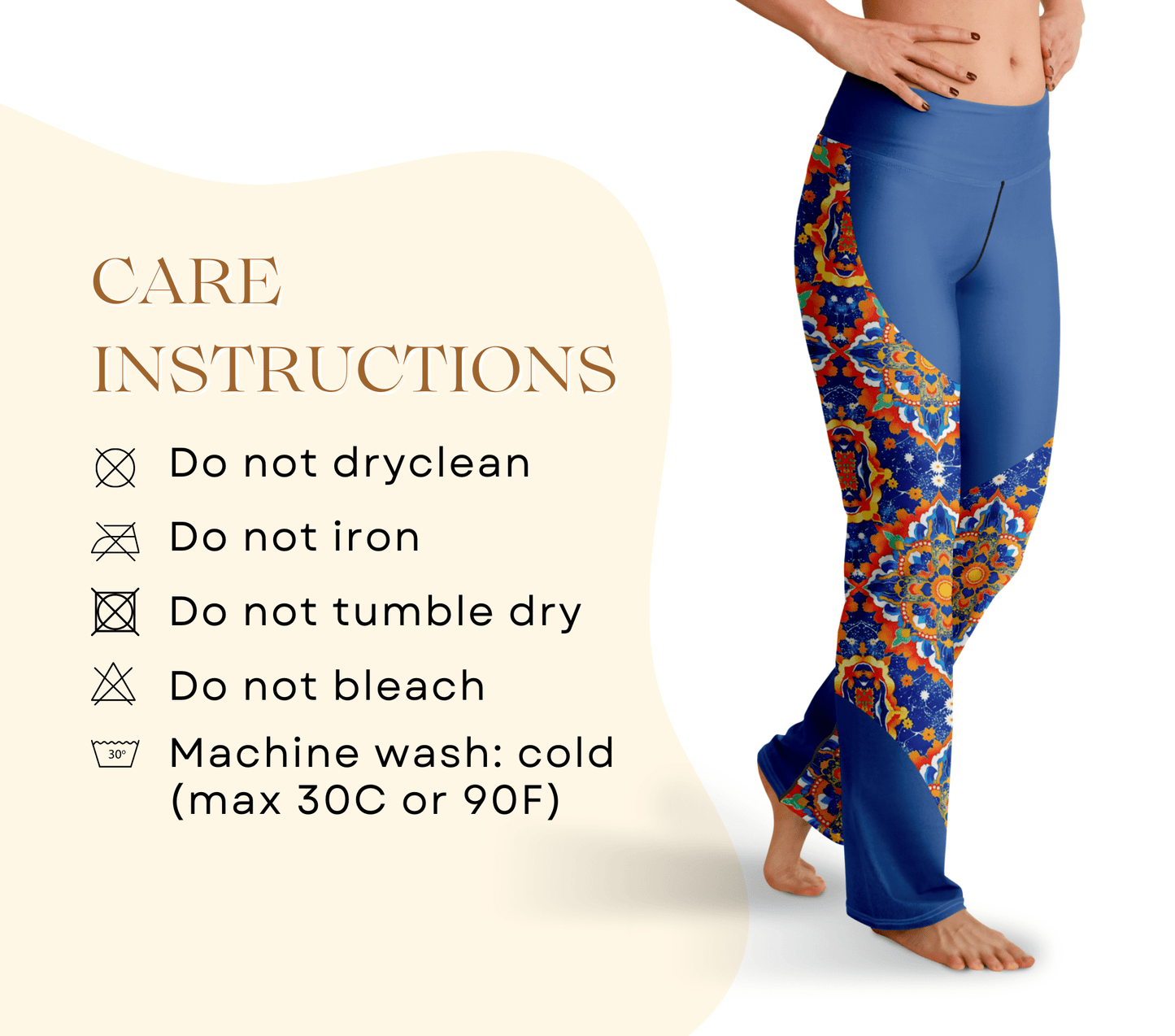Berni Flare Yoga Pants Leggings for Women