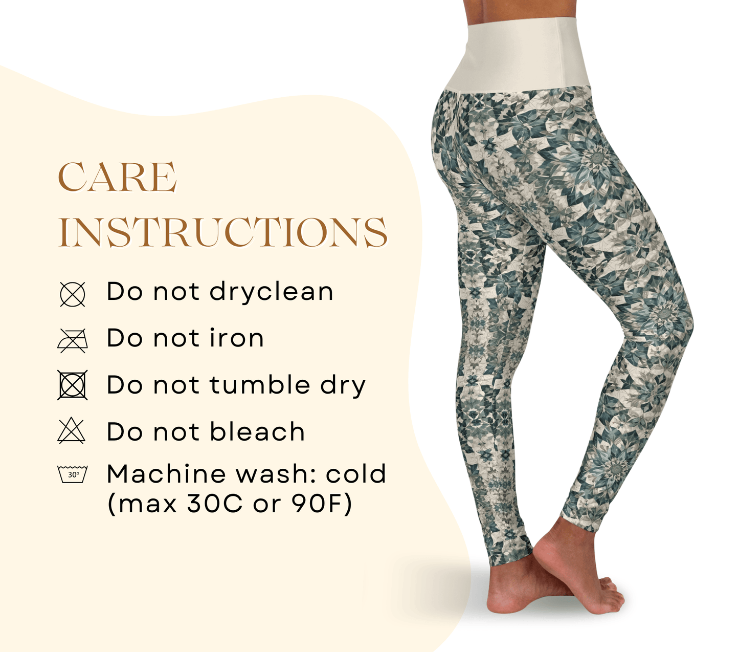 Hadla Mandala Yoga Pants Leggings