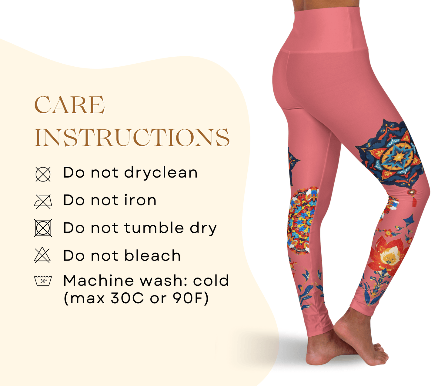 Tresi Mandala Yoga Pants Leggings for Women