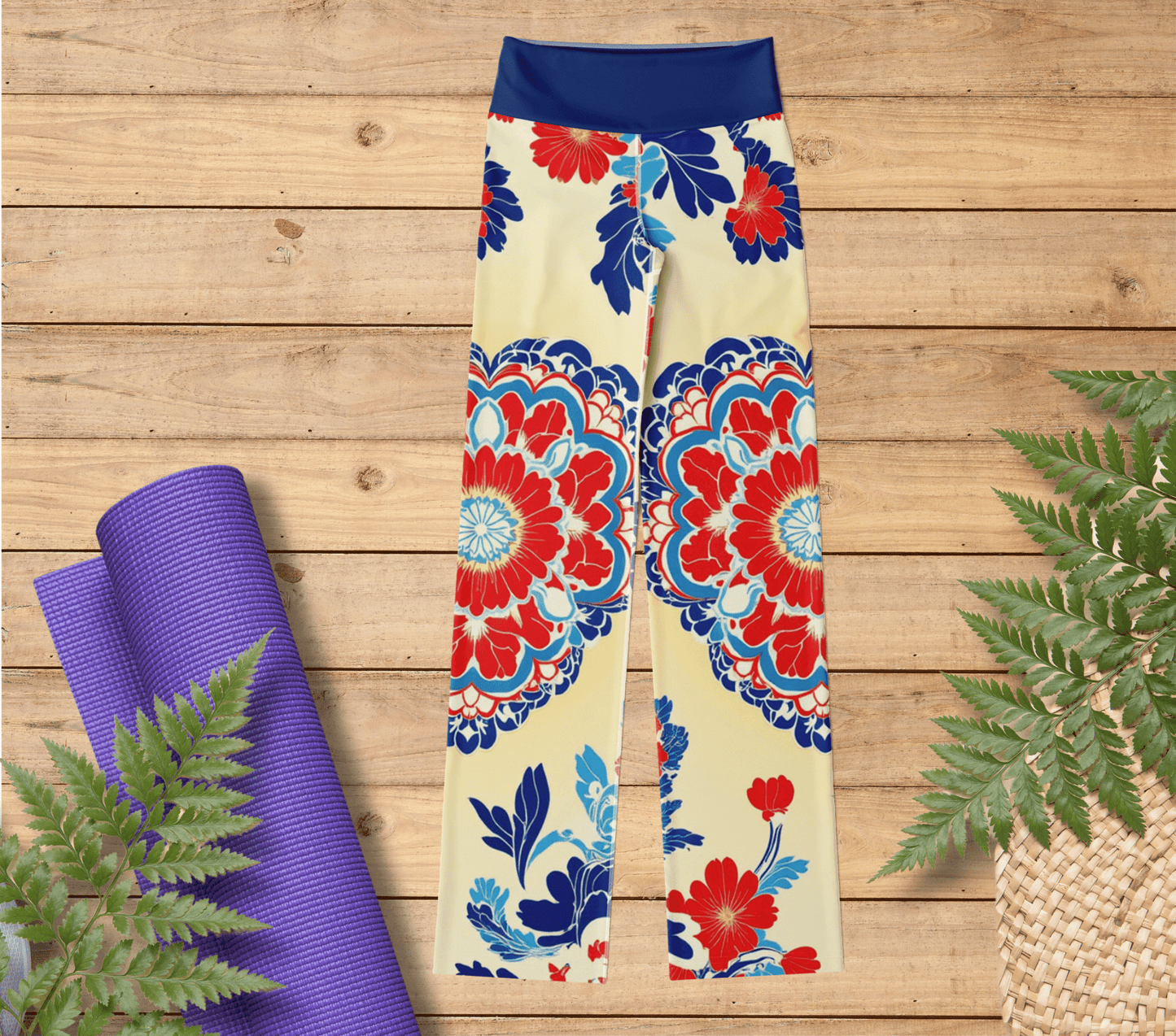 Bozzra Flare Yoga Pants Leggings for Woman