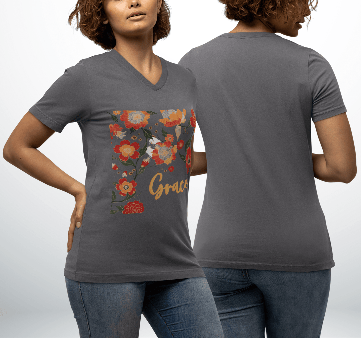 Cassia V-neck T-shirt Yoga Wellness for Women