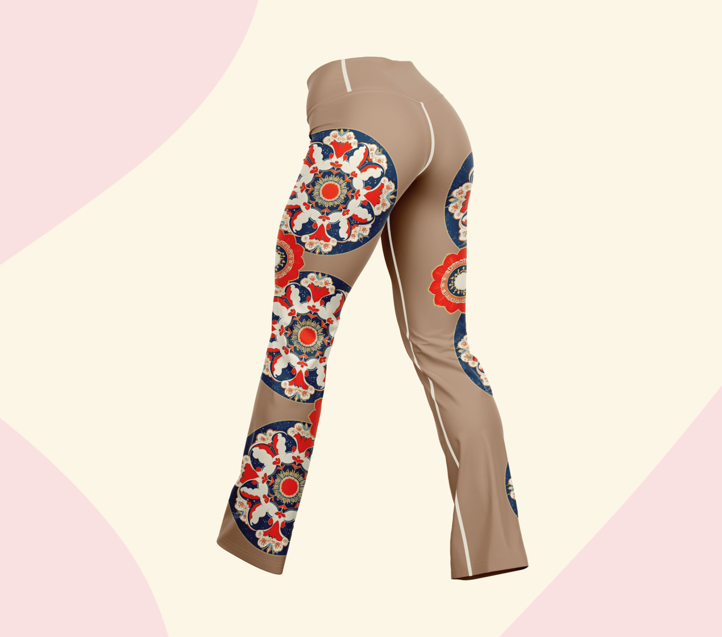 Cove Mandala Flare Yoga Pants Leggings for Women