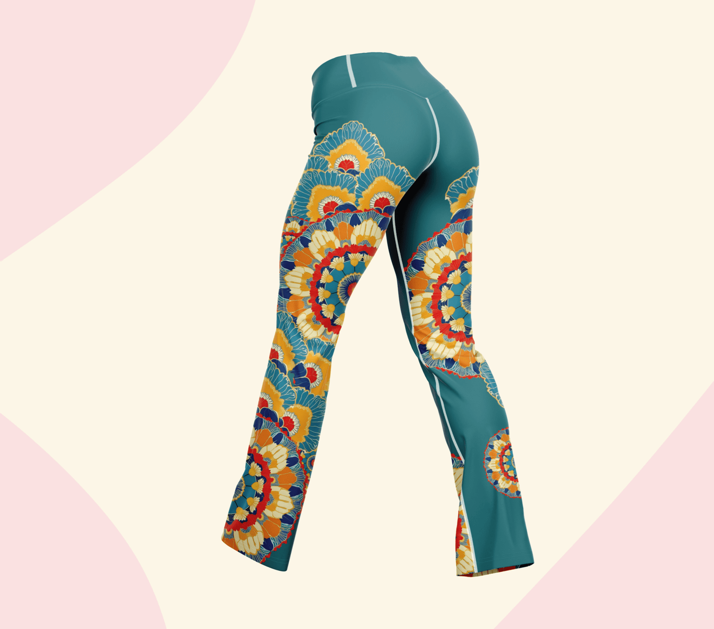 Kaia Mandala Flare Yoga Pants Legging for Women