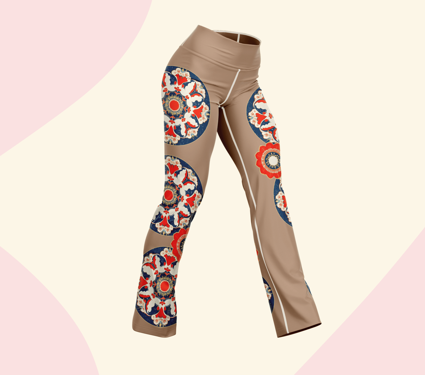 Cove Mandala Flare Yoga Pants Leggings for Women