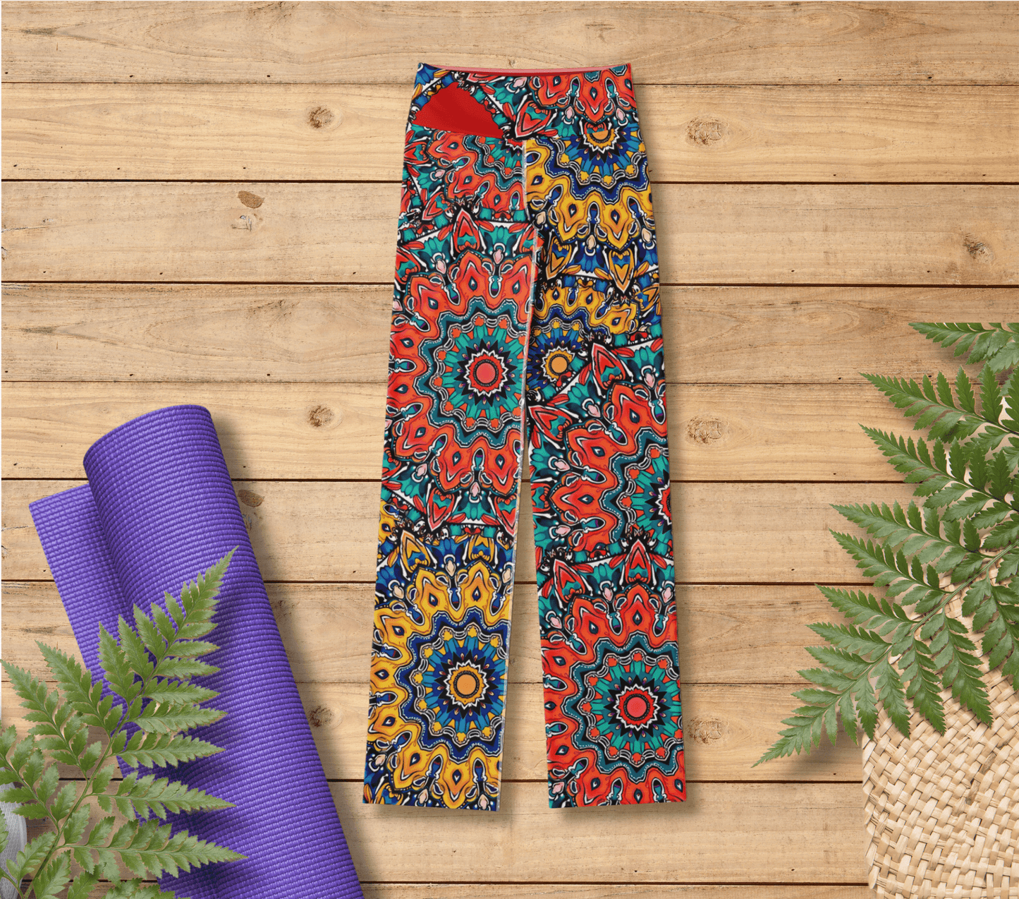 Bloom Flare Yoga Pants Leggings for Women