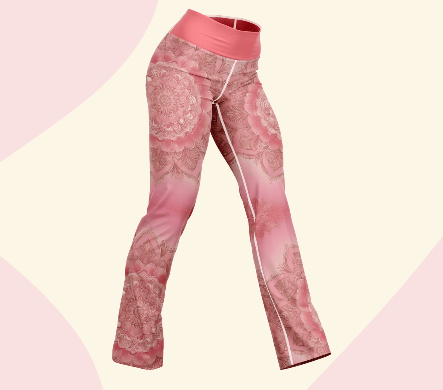 Hadla Mandala Flare Yoga Pants Leggings