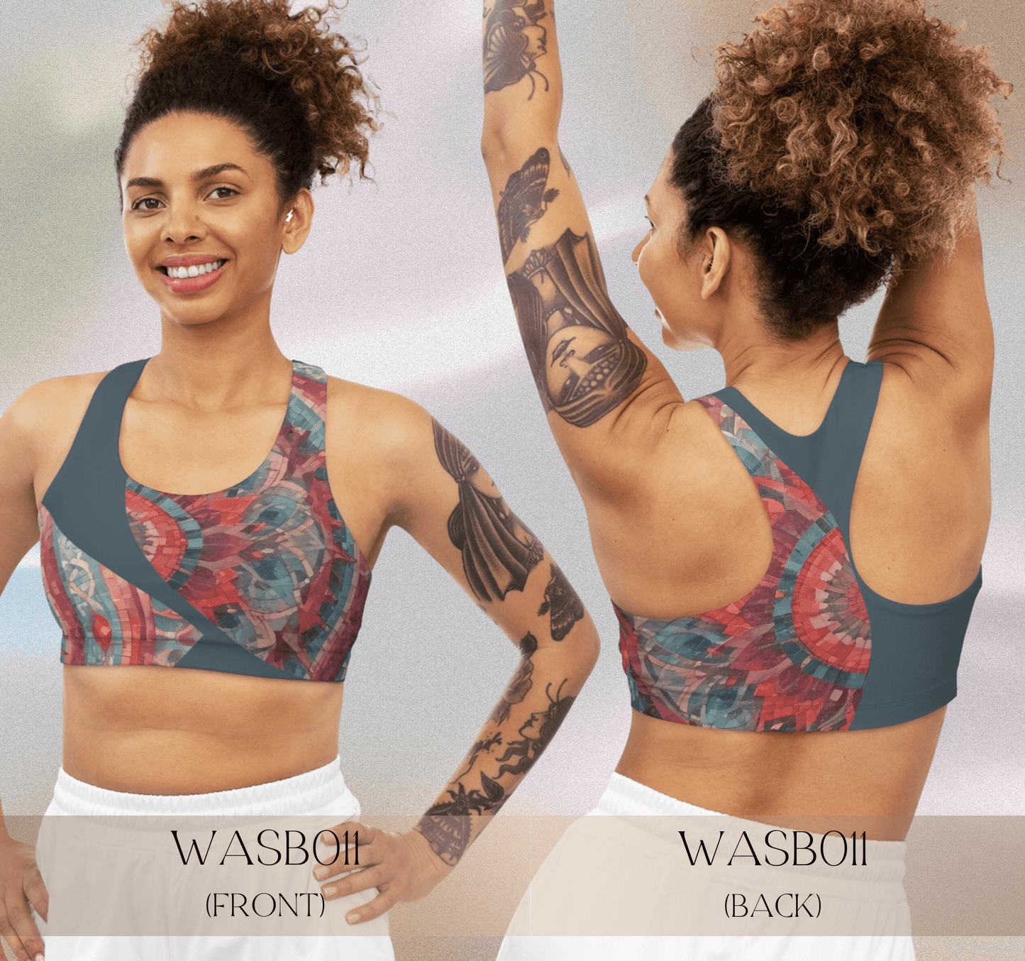 Atara Mandala Seamless Sports Bra