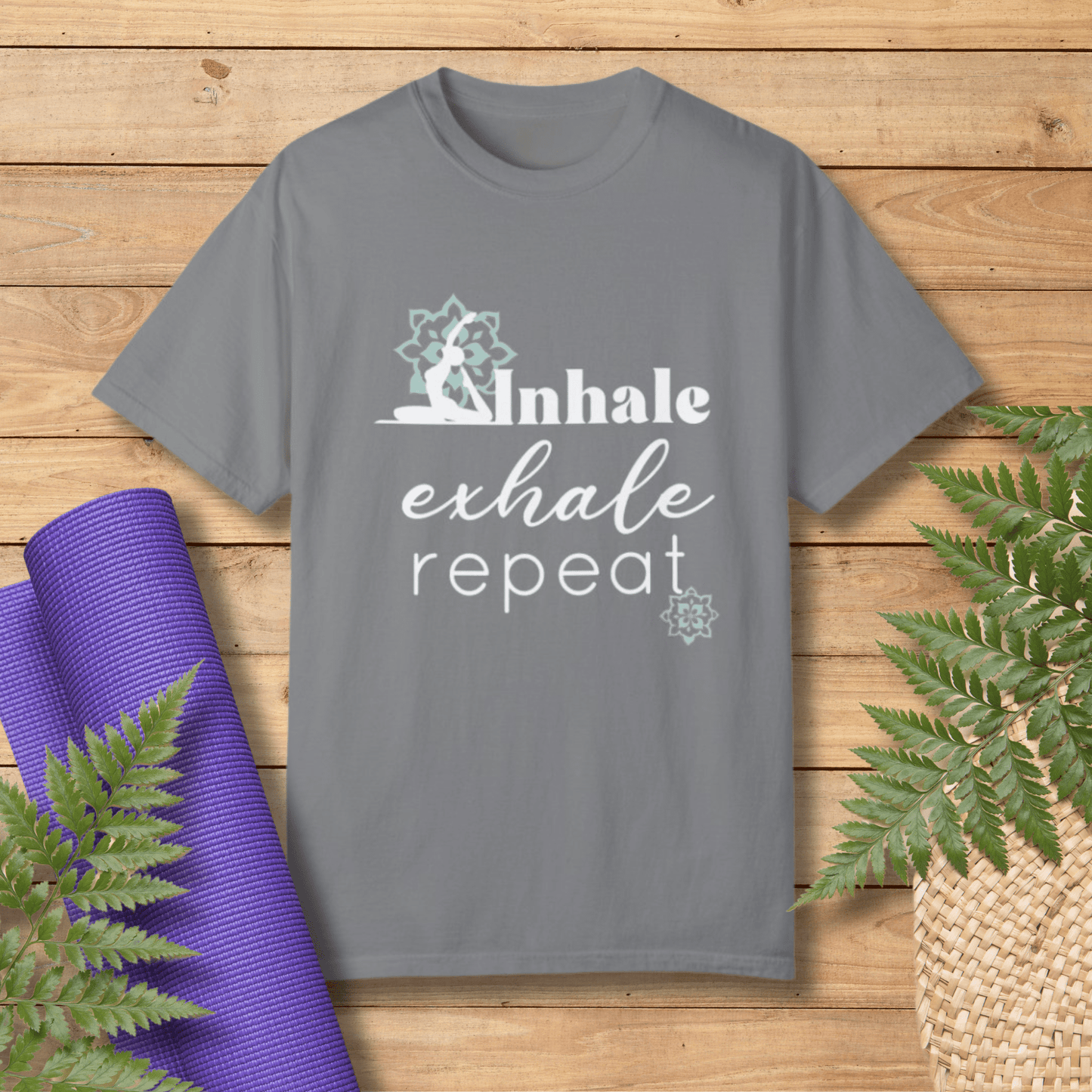 Inhale Exhale Repeat Yoga Tee