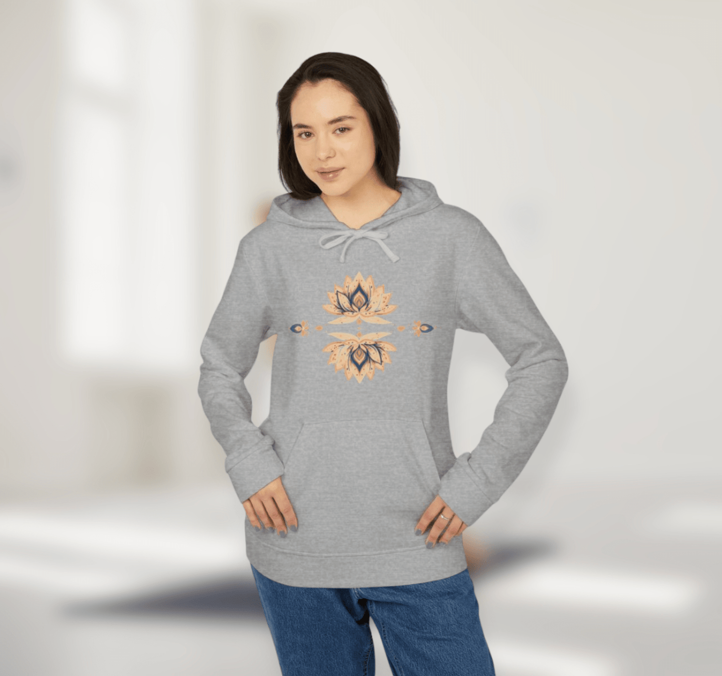Lotus Mandala Adidas Hoodie