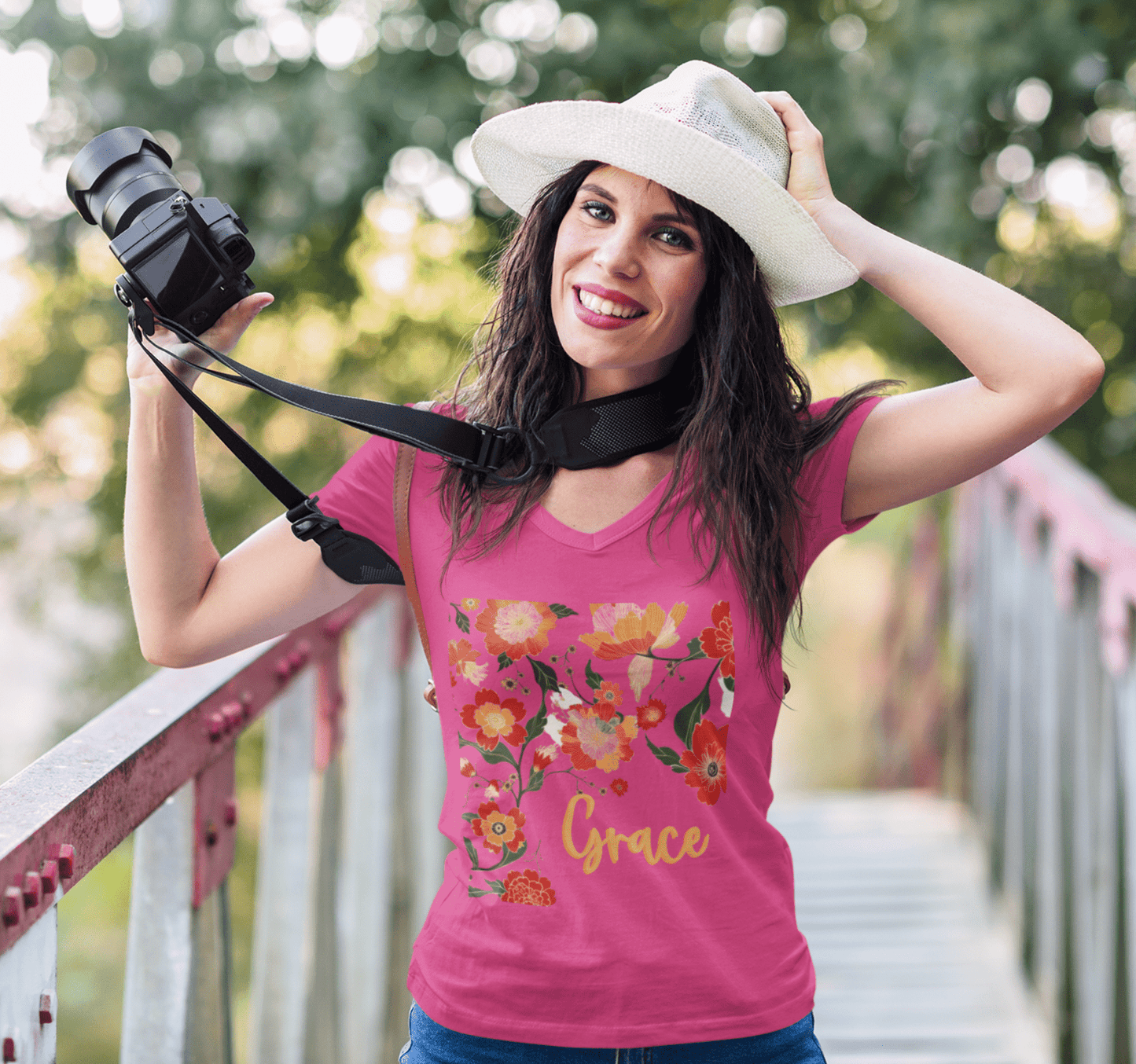 Cassia V-neck T-shirt Yoga Wellness for Women