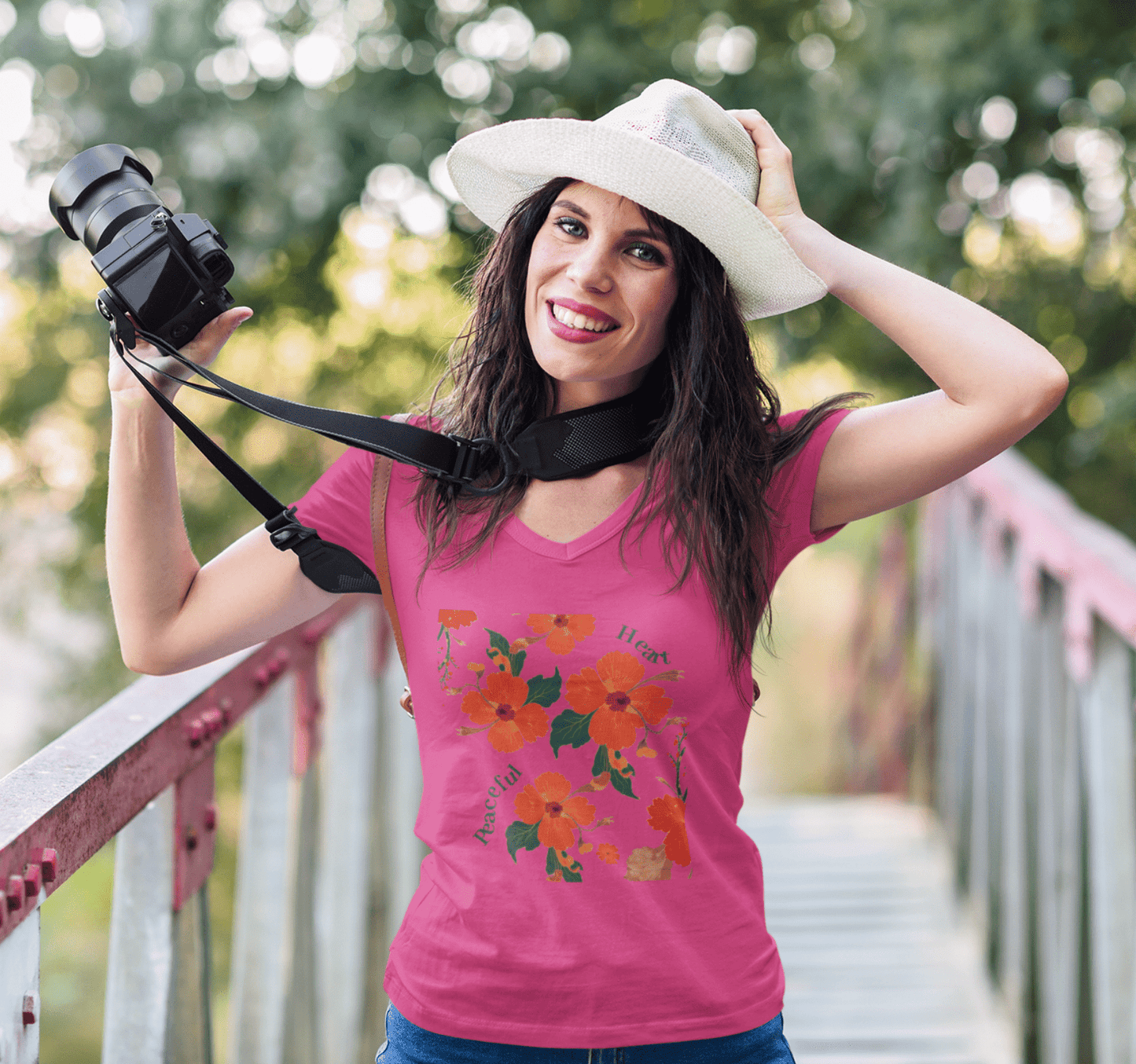 Lorelei V-neck T-shirt Yoga Wellness for Women
