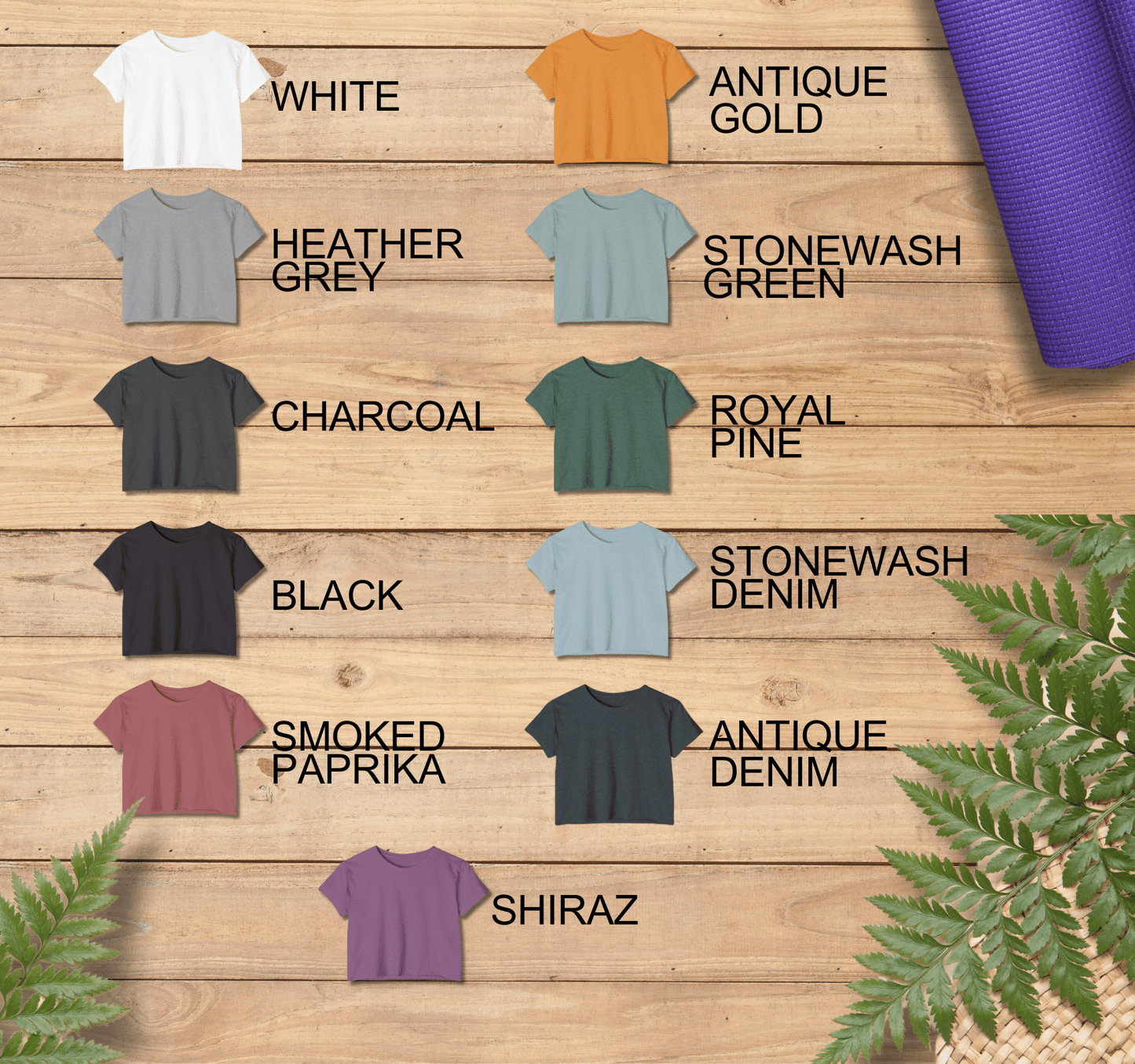 Serenity Flow Yoga Shirt Crop Top