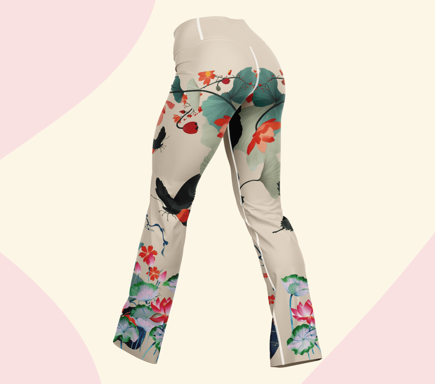 Lina Nature Flare Yoga Pants Leggings for Woman