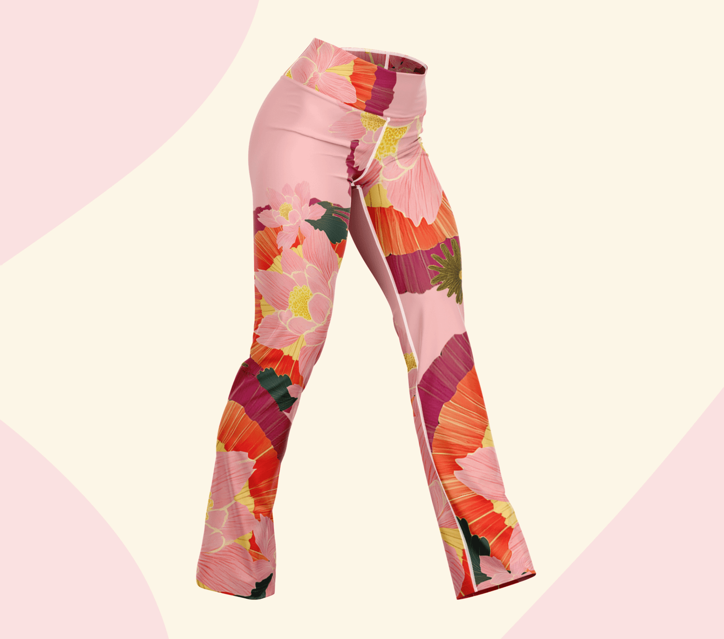 Loic Mandala Flare Yoga Pants Leggings for Women