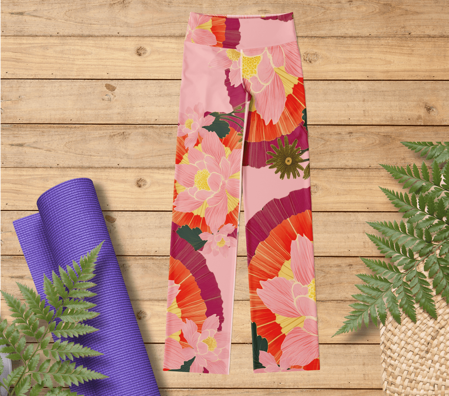 Loic Mandala Flare Yoga Pants Leggings for Women