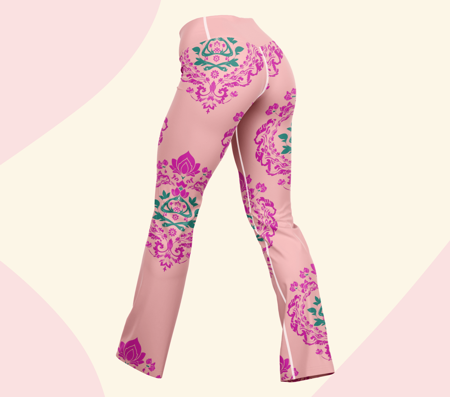 Mira Mandala Flare Yoga Pants Leggings for Women