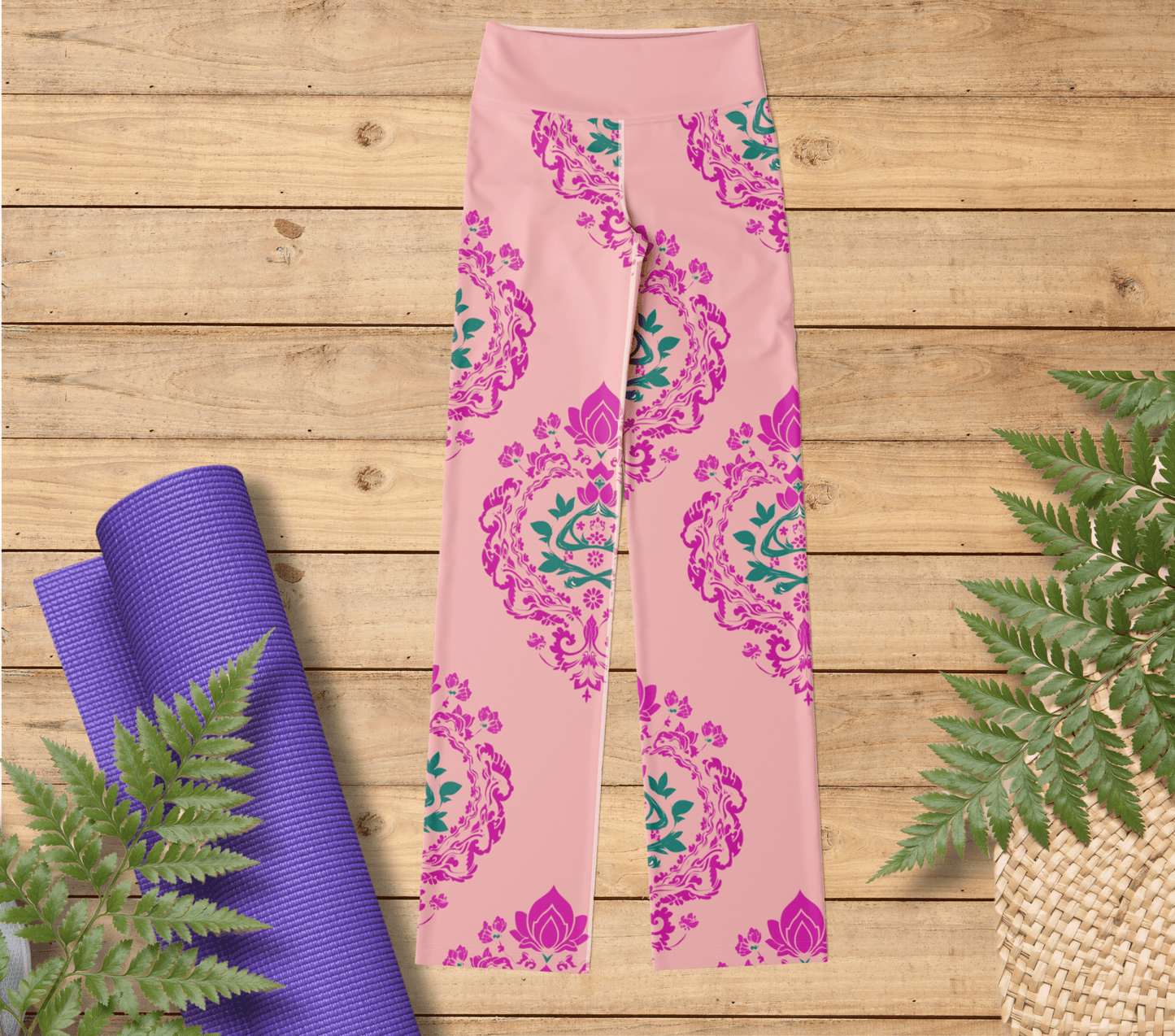 Mira Mandala Flare Yoga Pants Leggings for Women