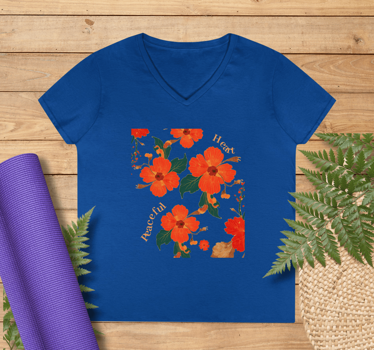 Lorelei V-neck T-shirt Yoga Wellness for Women