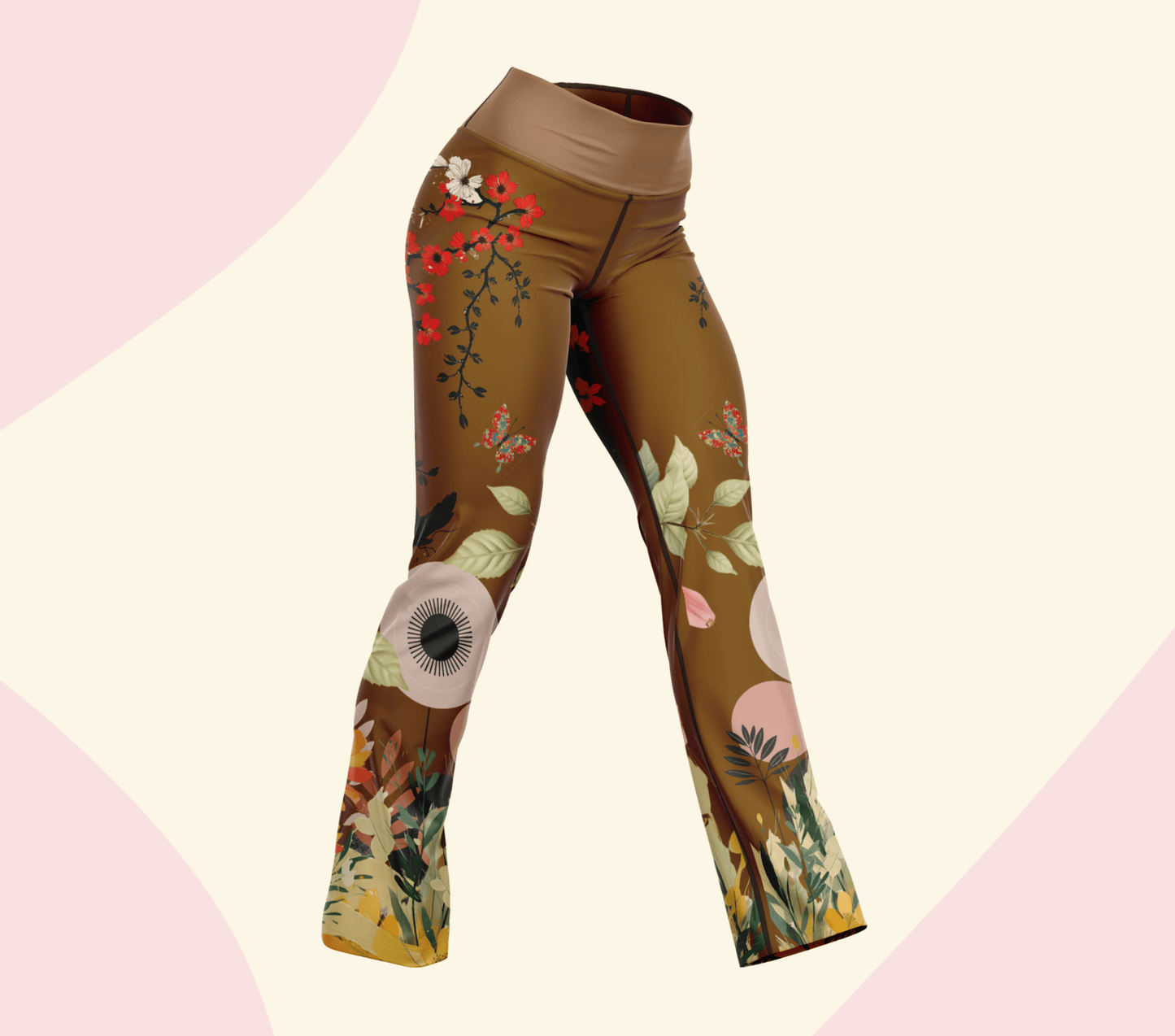 Rune Flare Yoga Pants Leggings for Women