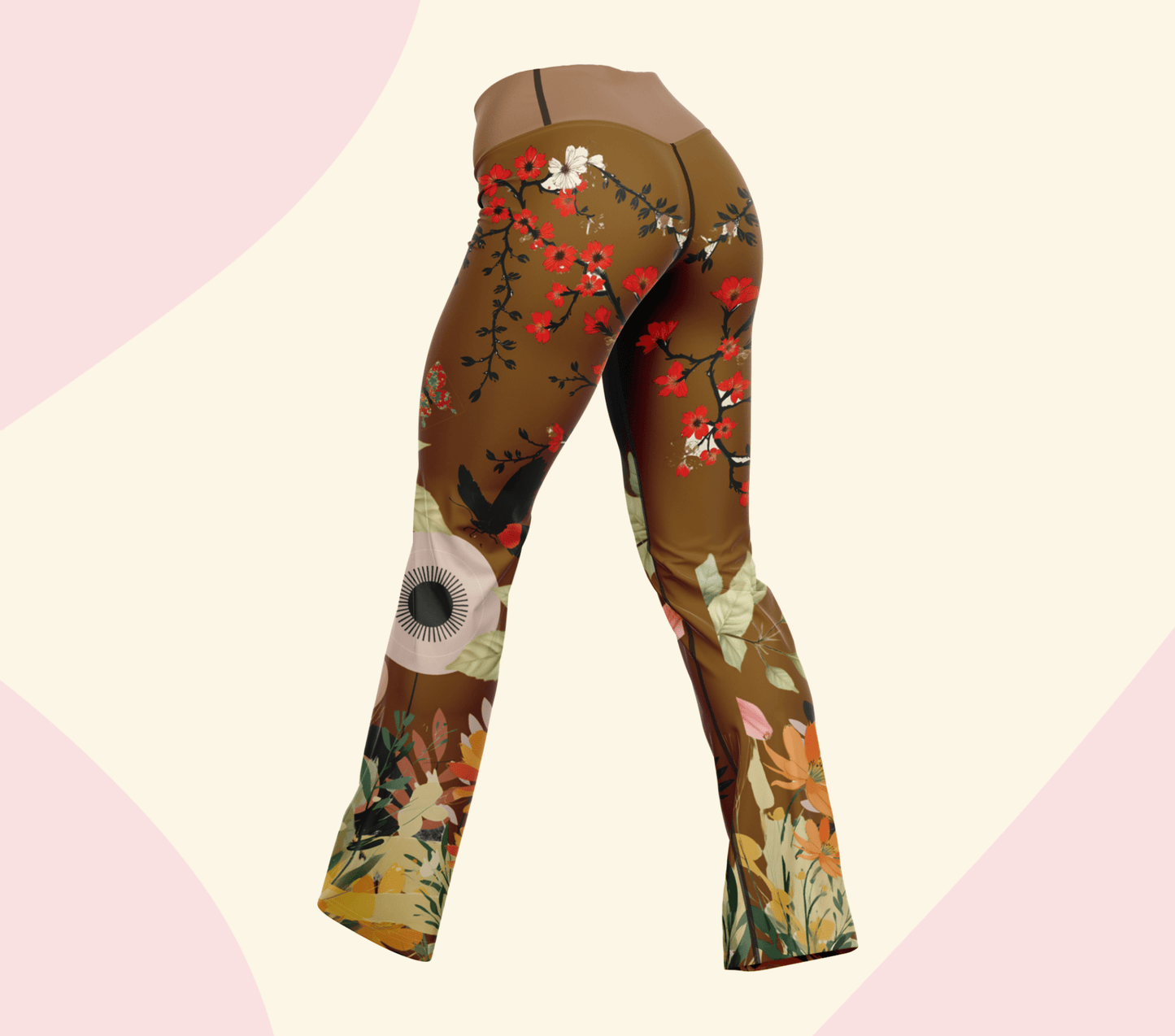 Rune Flare Yoga Pants Leggings for Women